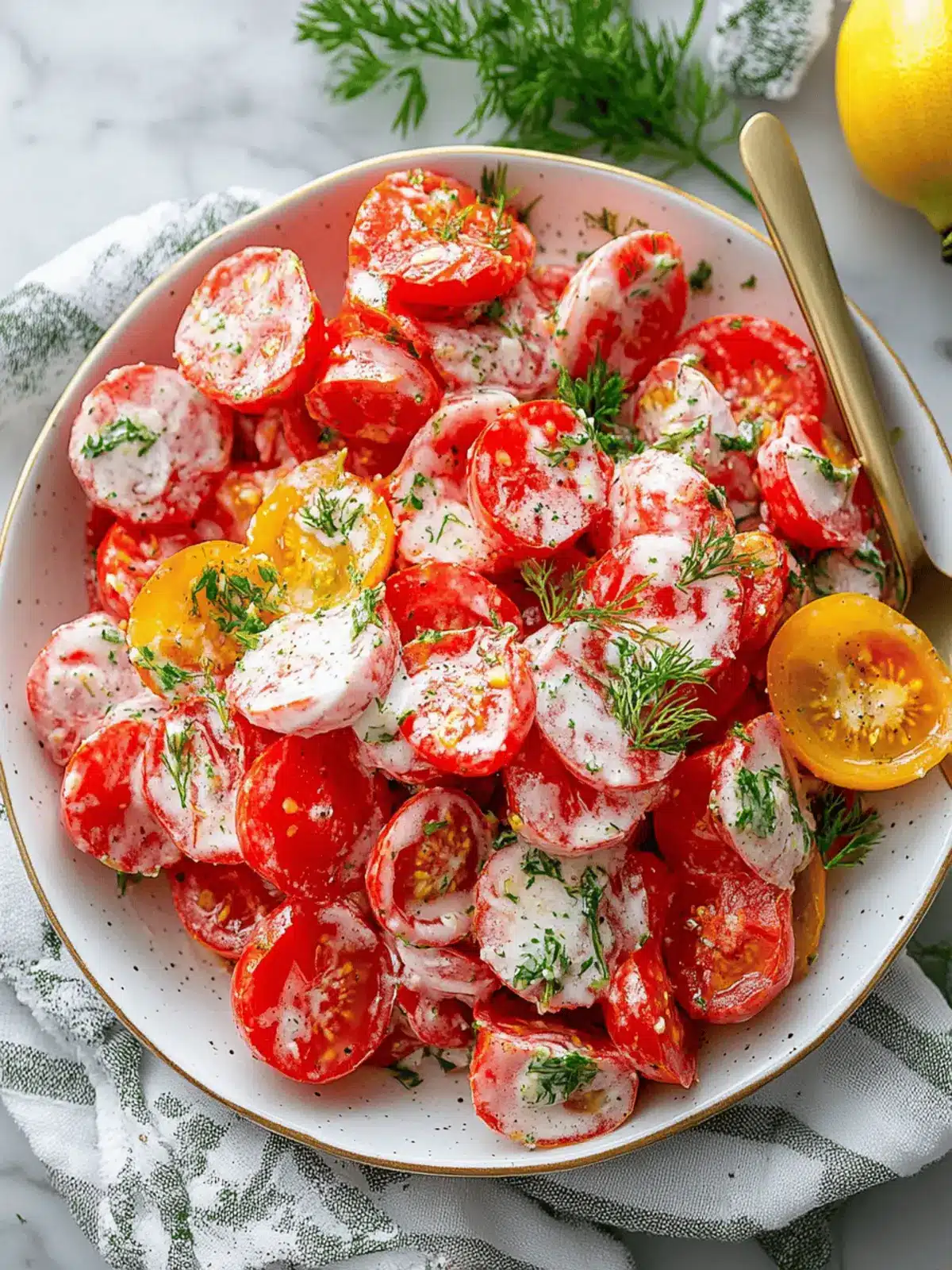 Refreshing Tomato Garlic Salad for Your Summer Gatherings