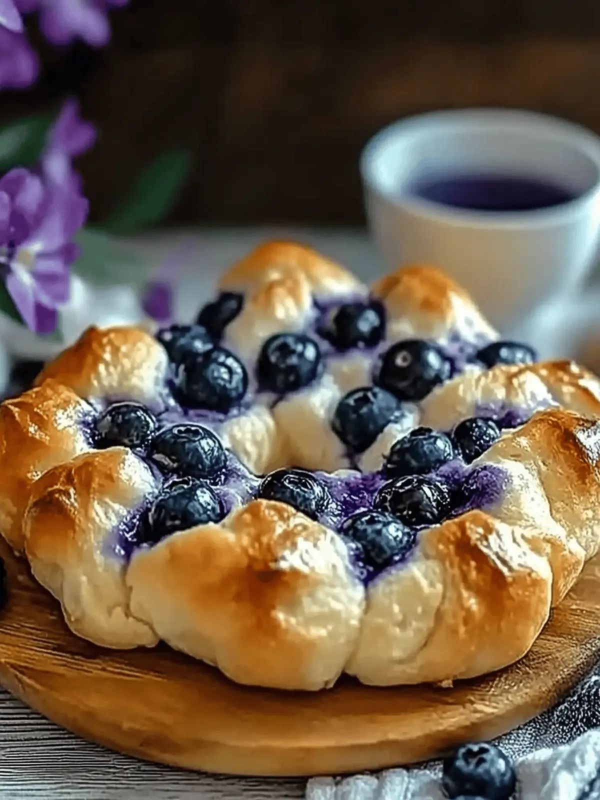 Cottage Cheese Blueberry Cloud Bread for Quick Healthy Mornings Cottage Cheese Blueberry Cloud Bread