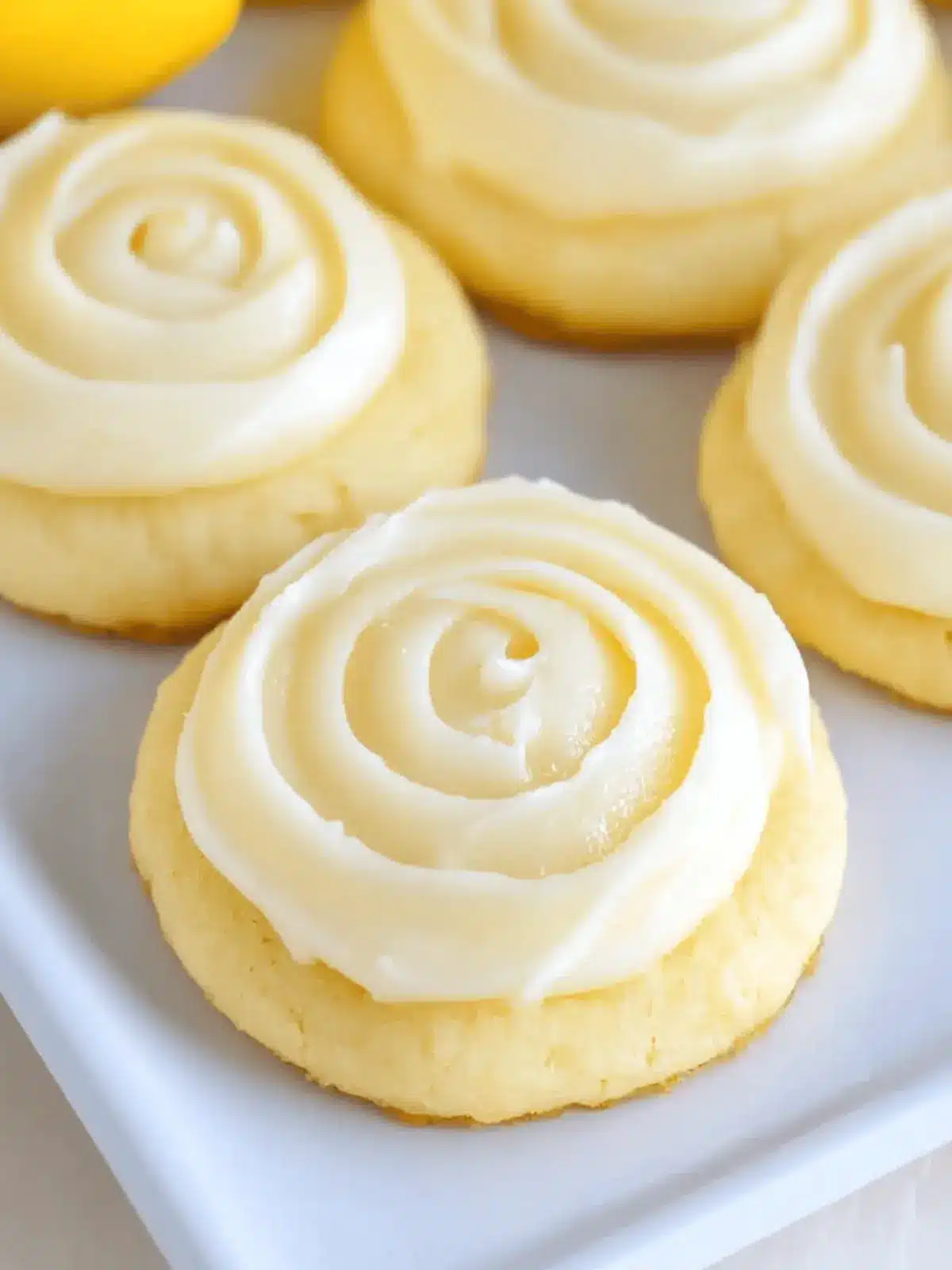 Lemon Frosted Cookies