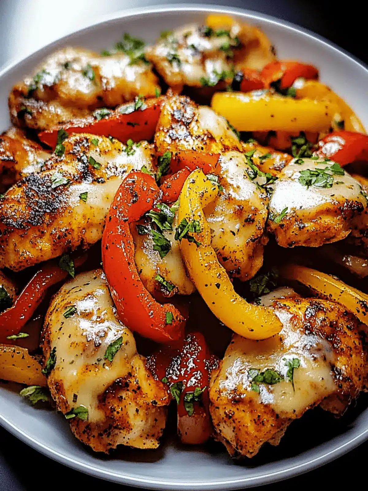 Cajun Chicken with Bell Peppers