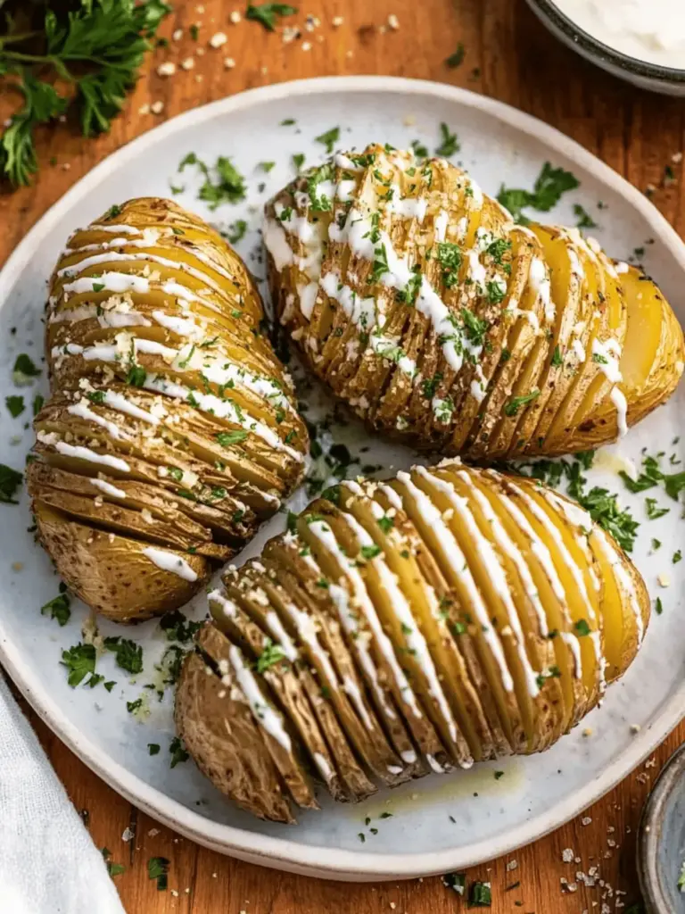 Hasselback Potatoes