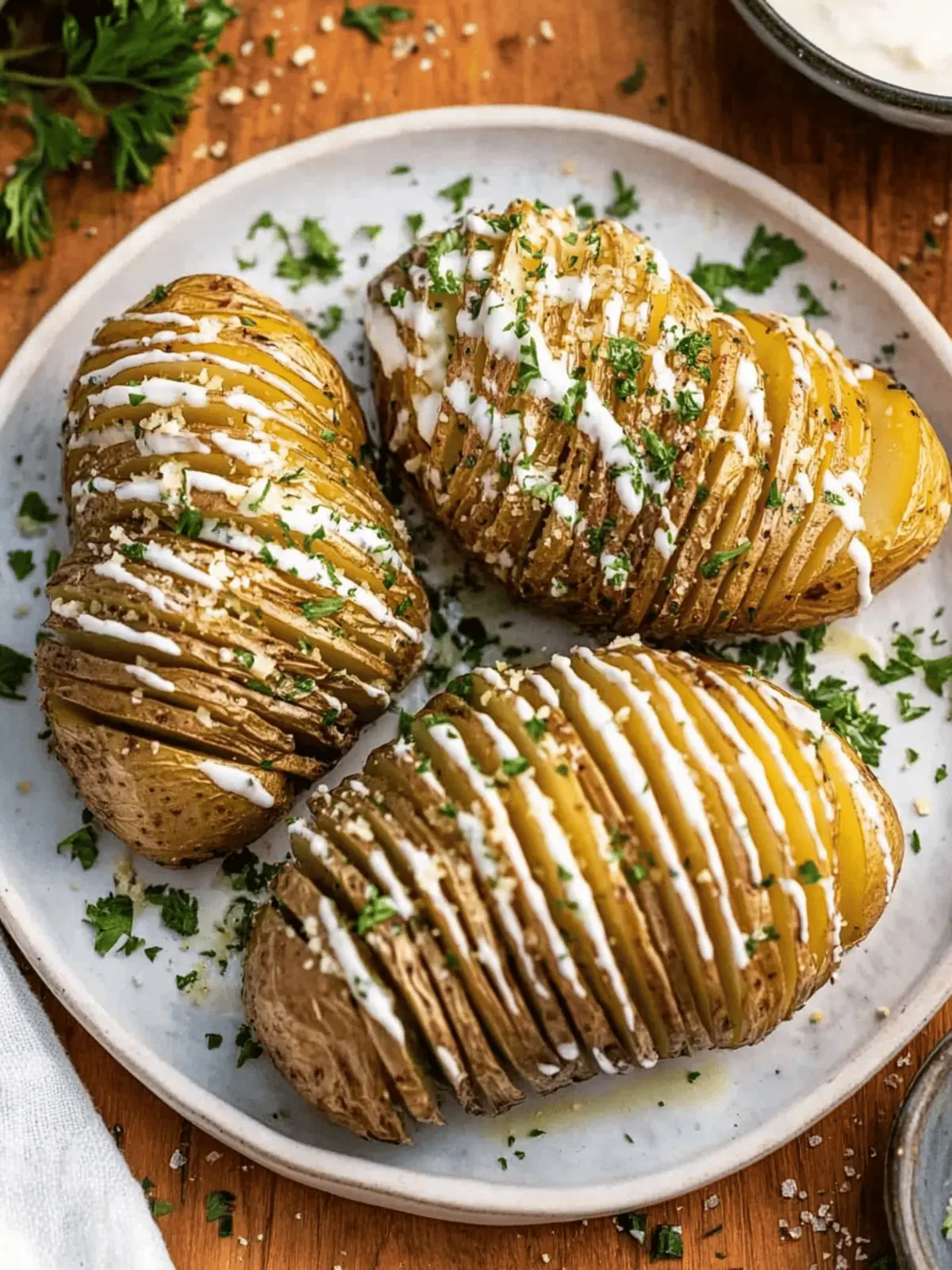 Crispy Hasselback Potatoes: Easy, Irresistible Side Dish Hasselback Potatoes