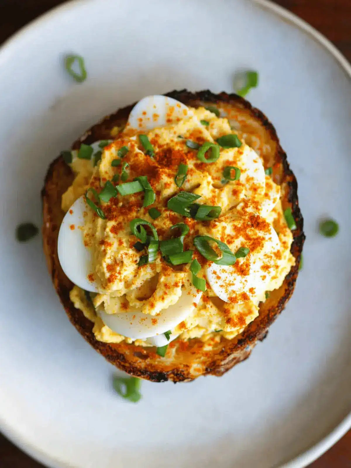 Crispy Egg Salad
