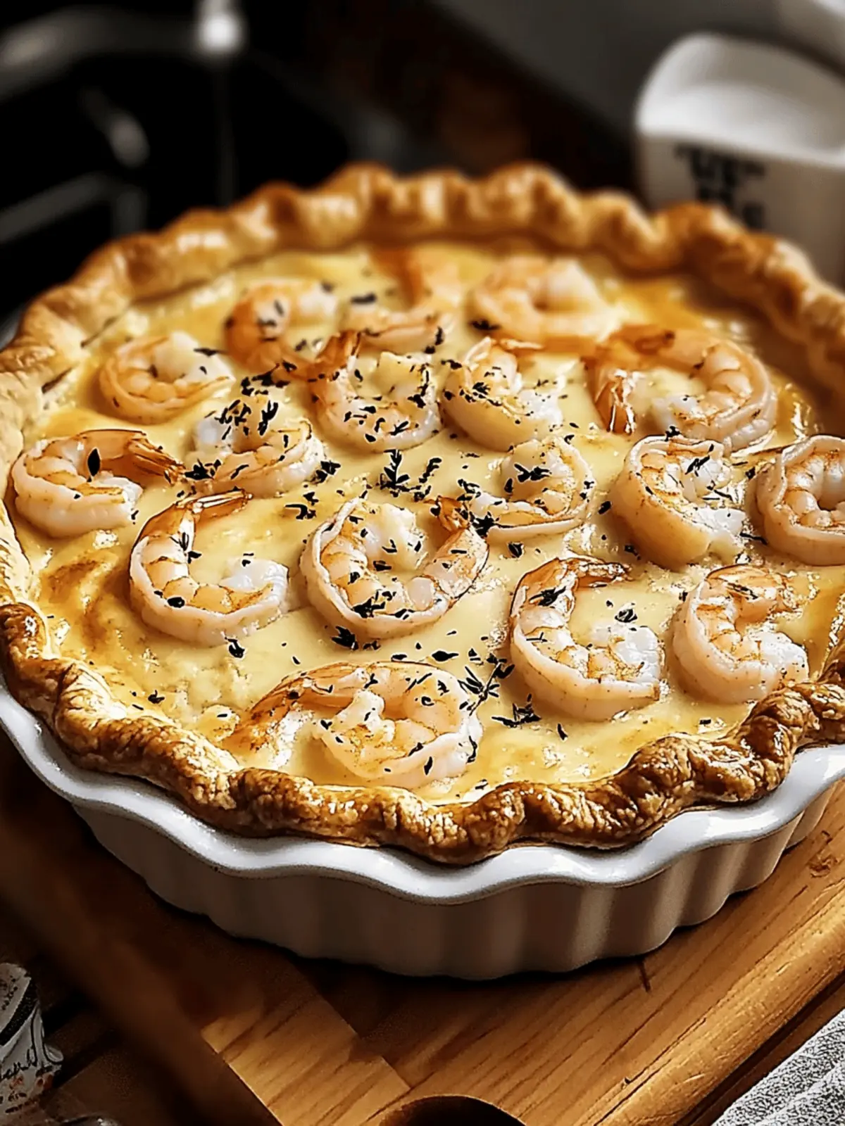 Savory Florida Shrimp Pie: Creamy Comfort from the Coast