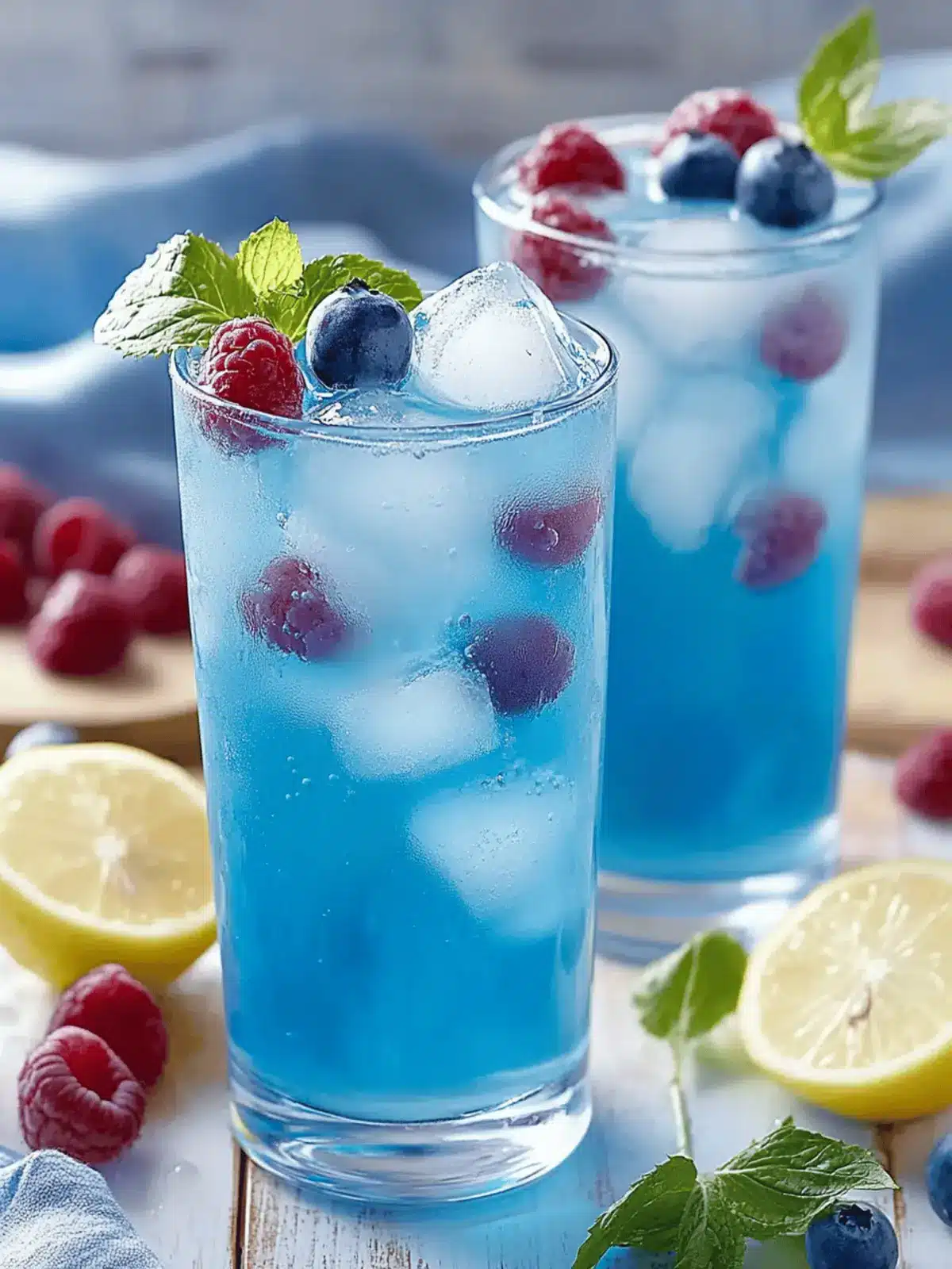Blue Raspberry Lemonade