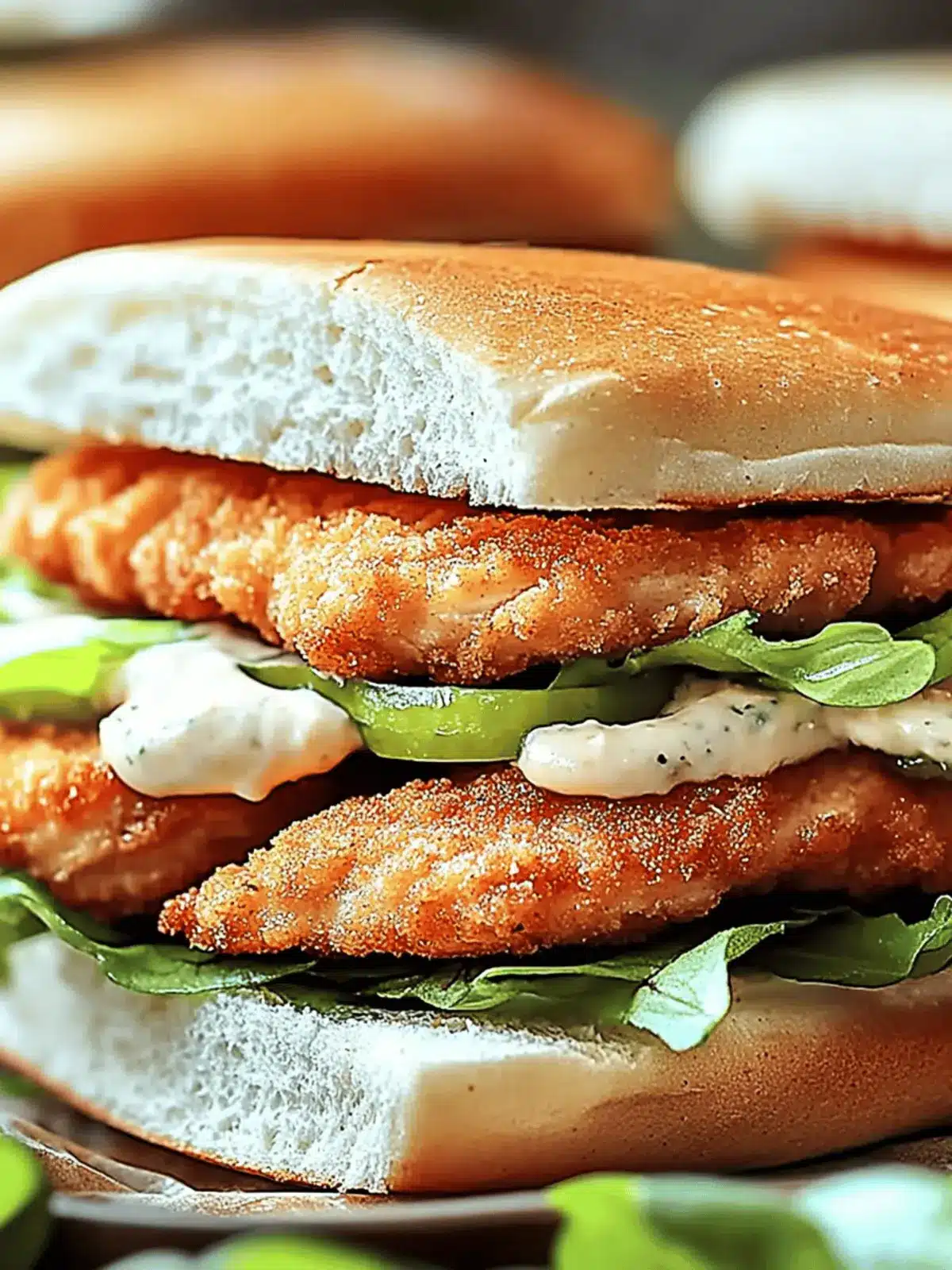 Crispy Chicken Sandwich with Garlic Mayo for Flavor Lovers