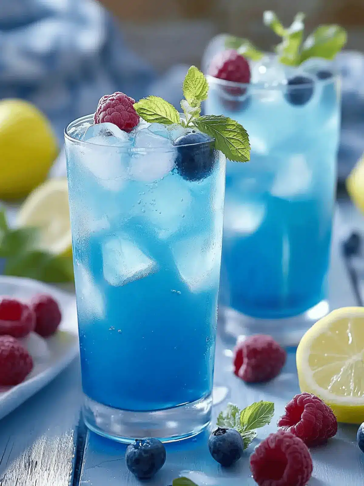 Blue Raspberry Lemonade