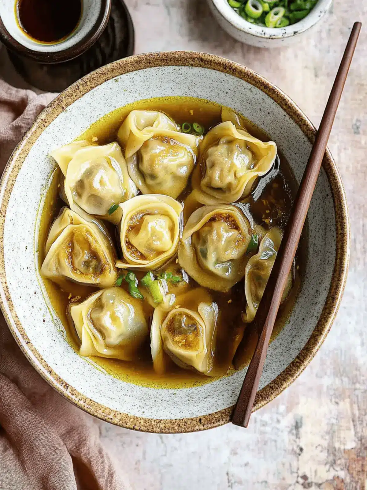 Savory Vegan Wonton Soup to Warm Your Soul and Satisfy