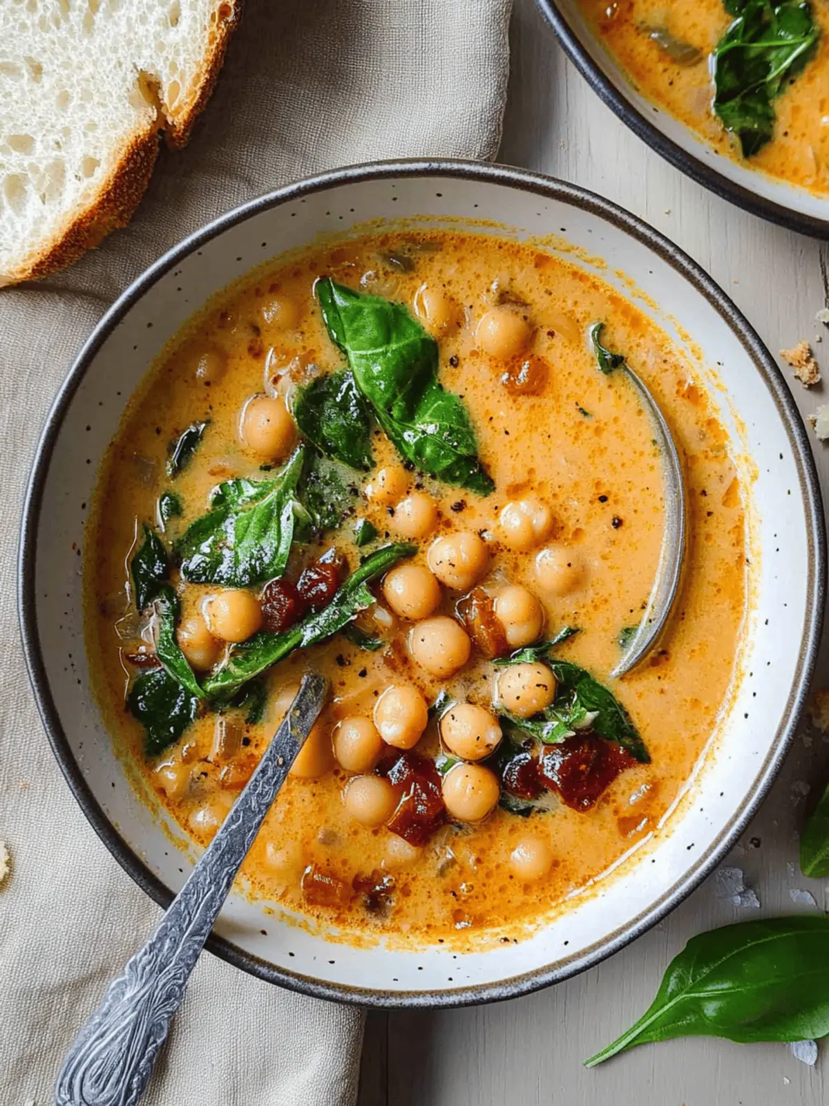Delicious Tuscan Chickpea Soup for Cozy Weeknight Dinners