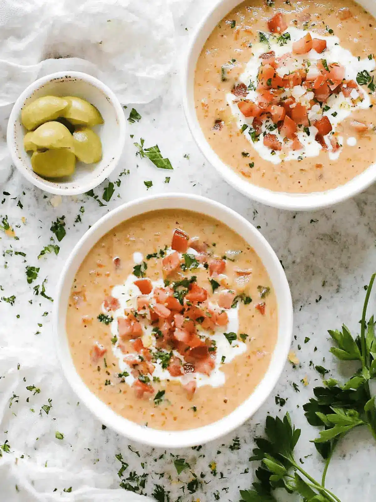 Hearty BLT Soup: Creamy Comfort for Bacon Lovers BLT Soup