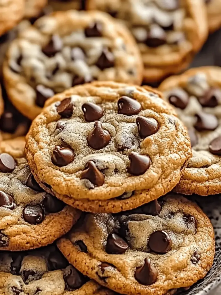 Bakery Style Chocolate Chip Cookies