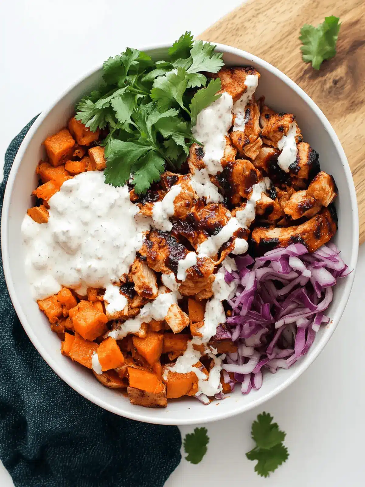 Savory BBQ Chicken Sweet Potato Bowl for Easy Weeknight Wins