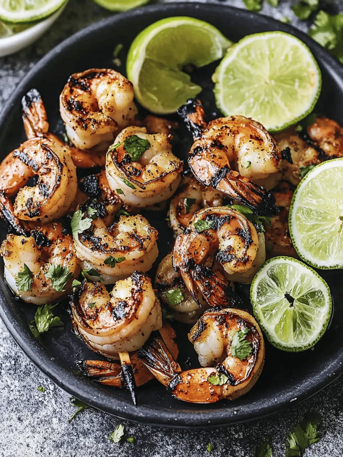 Margarita Grilled Shrimp Skewers
