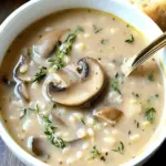 Mushroom Barley Soup