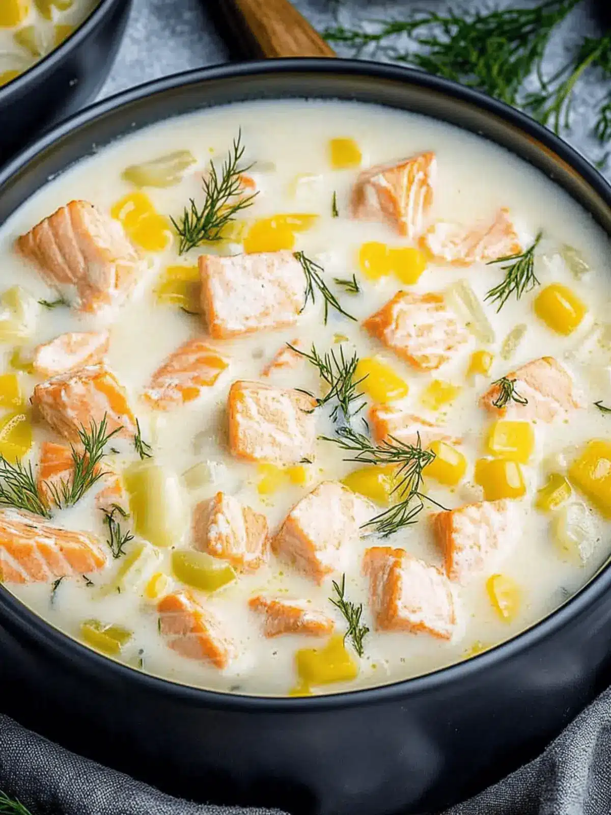 Salmon Chowder Soup