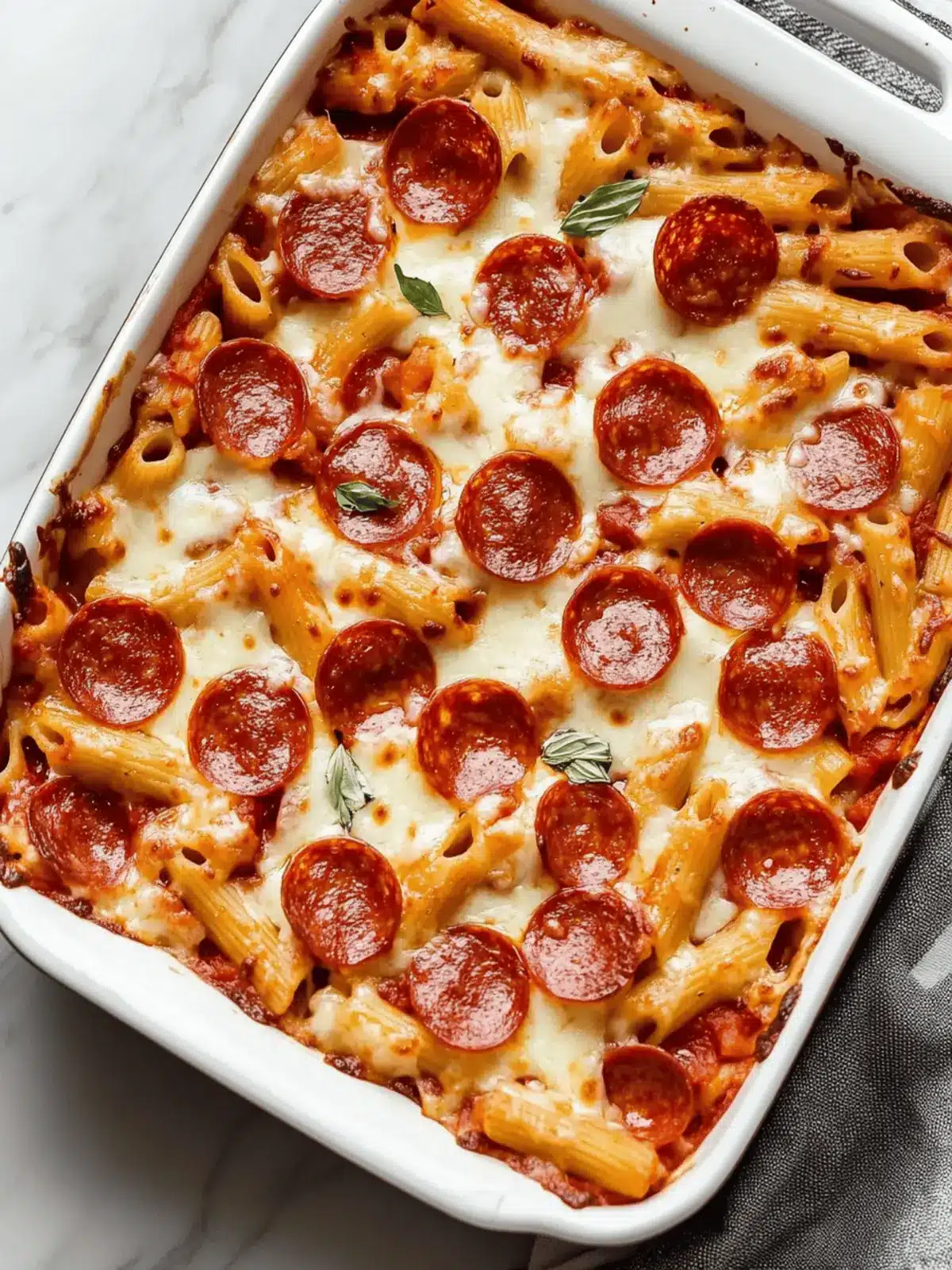 Pizza Pasta Bake