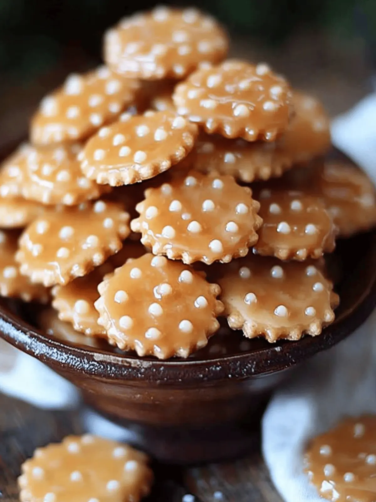 Salted Caramel Cracker Bites