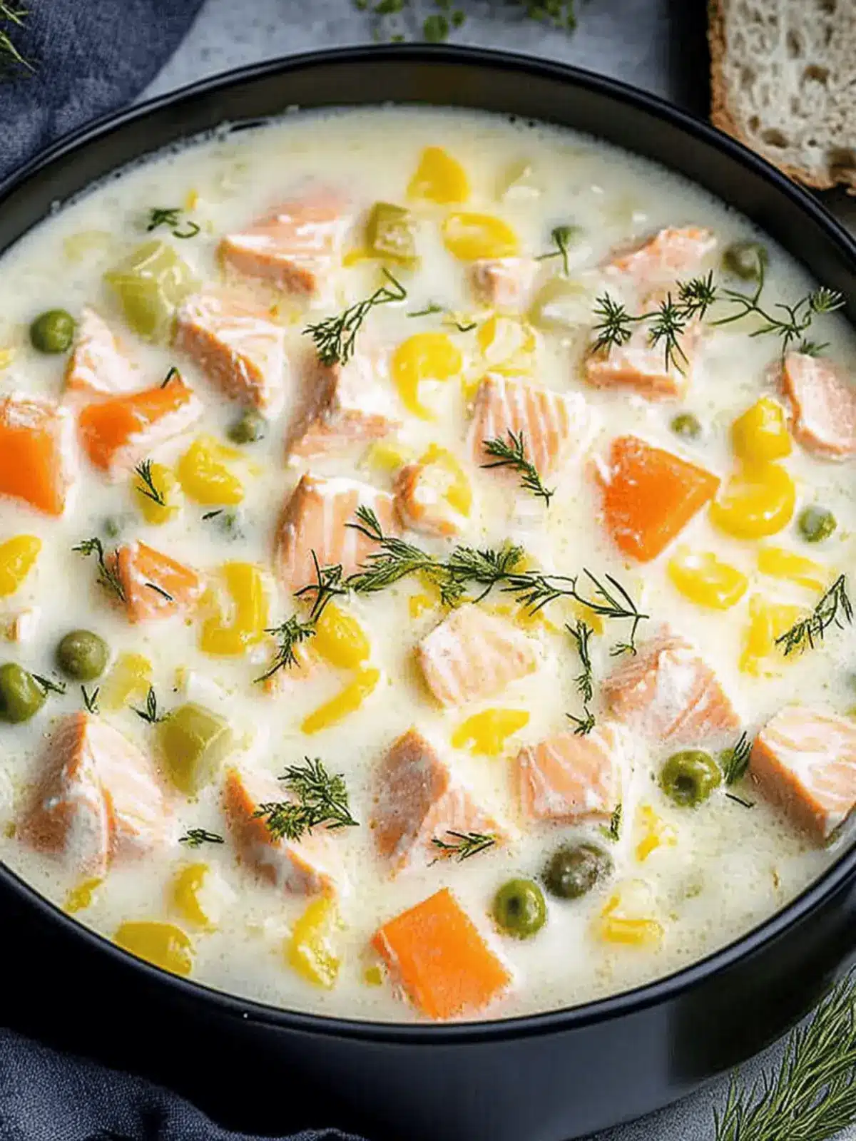 Salmon Chowder Soup