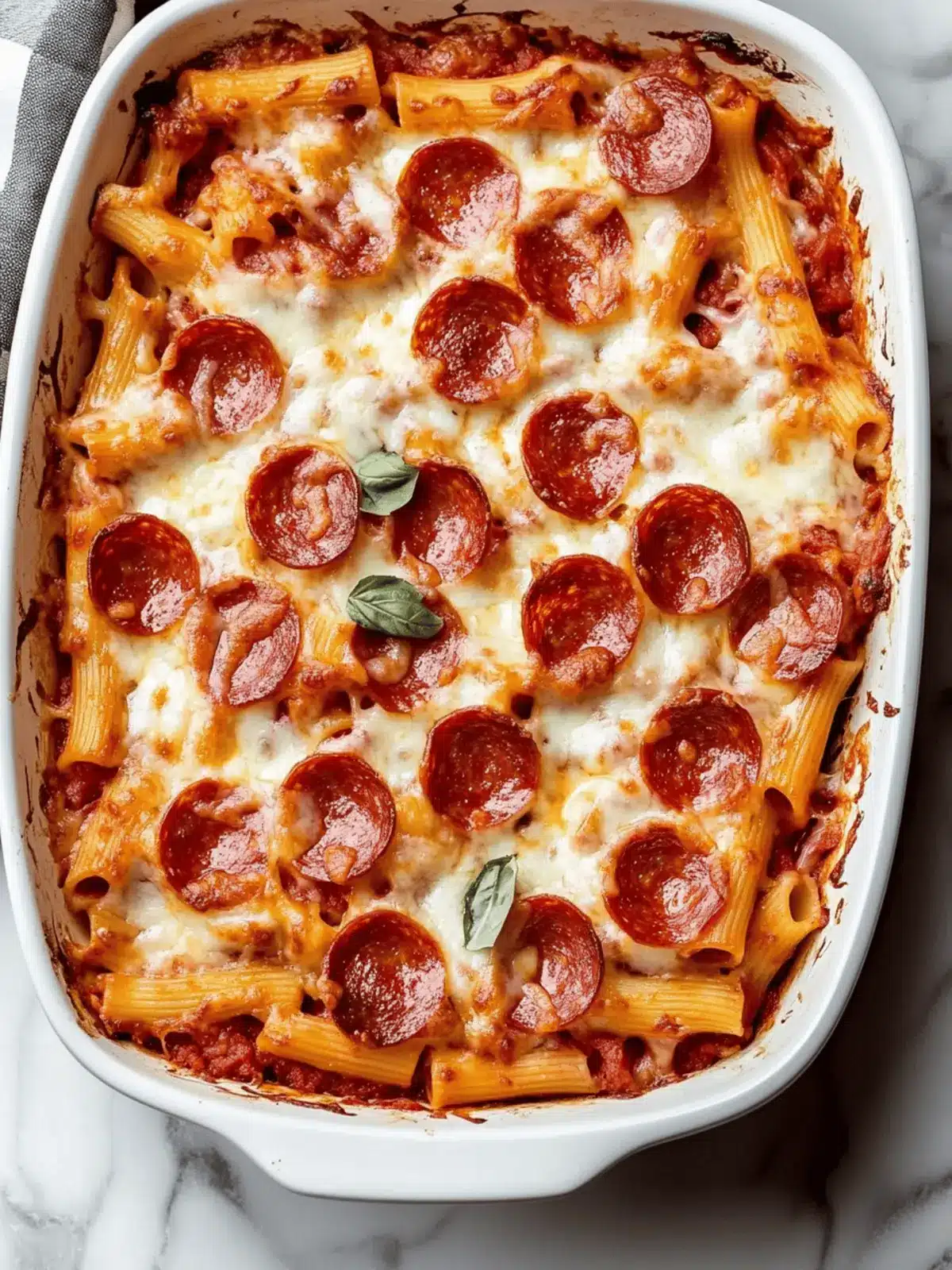 Pizza Pasta Bake