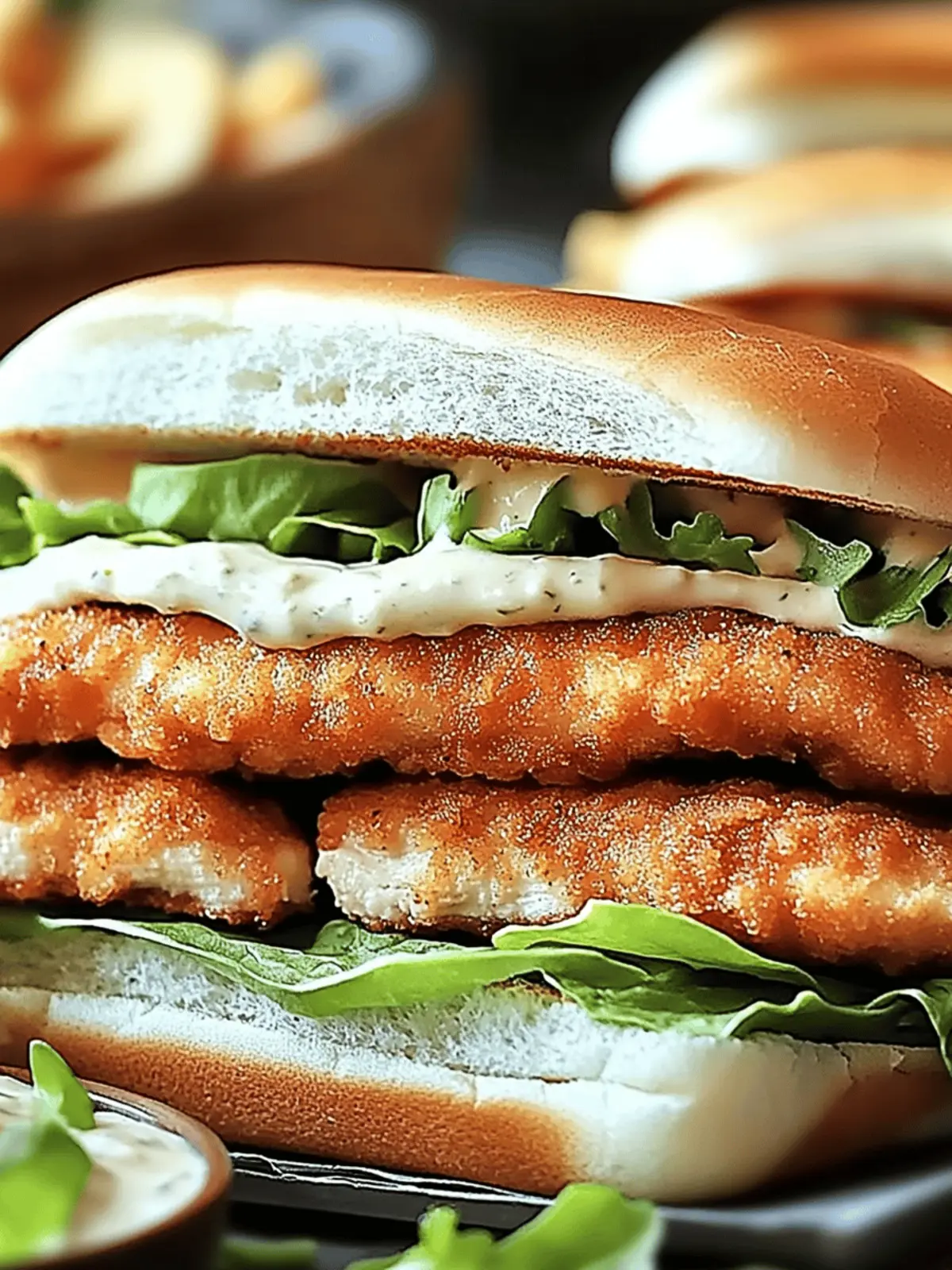 Crispy Chicken Sandwich with Garlic Mayo for Flavor Lovers