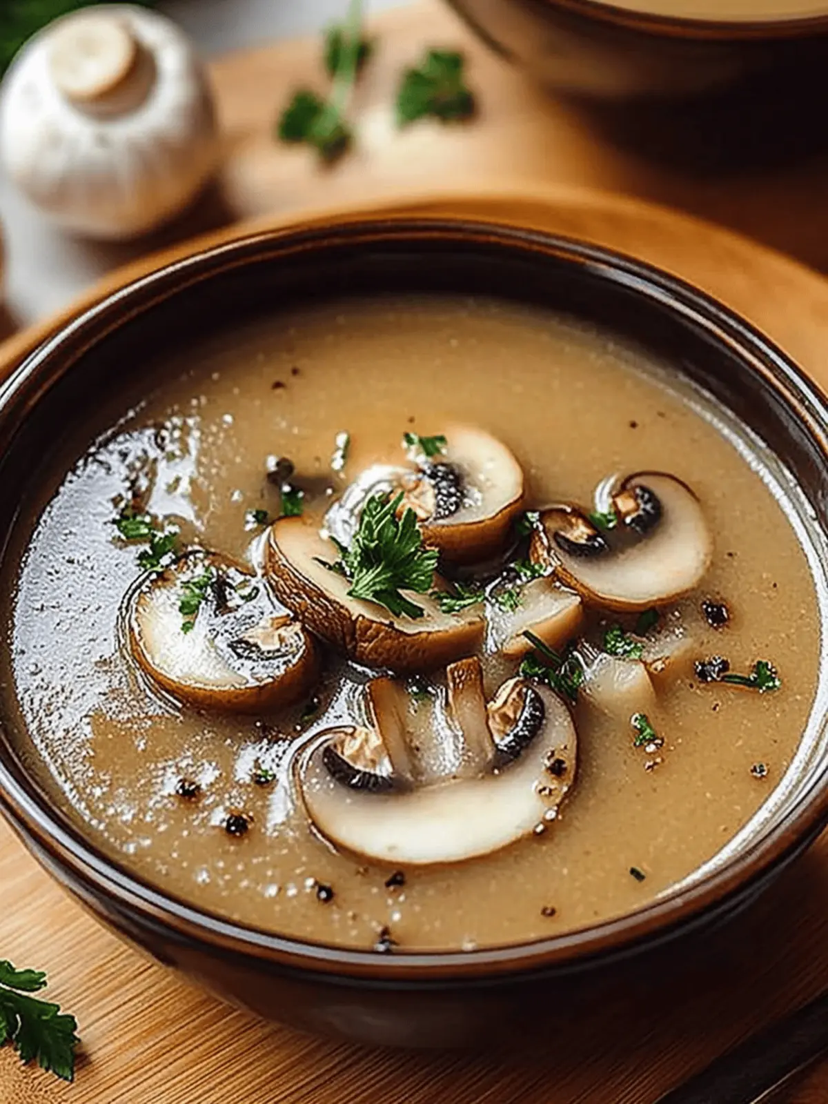Double Umami Mushroom Soup