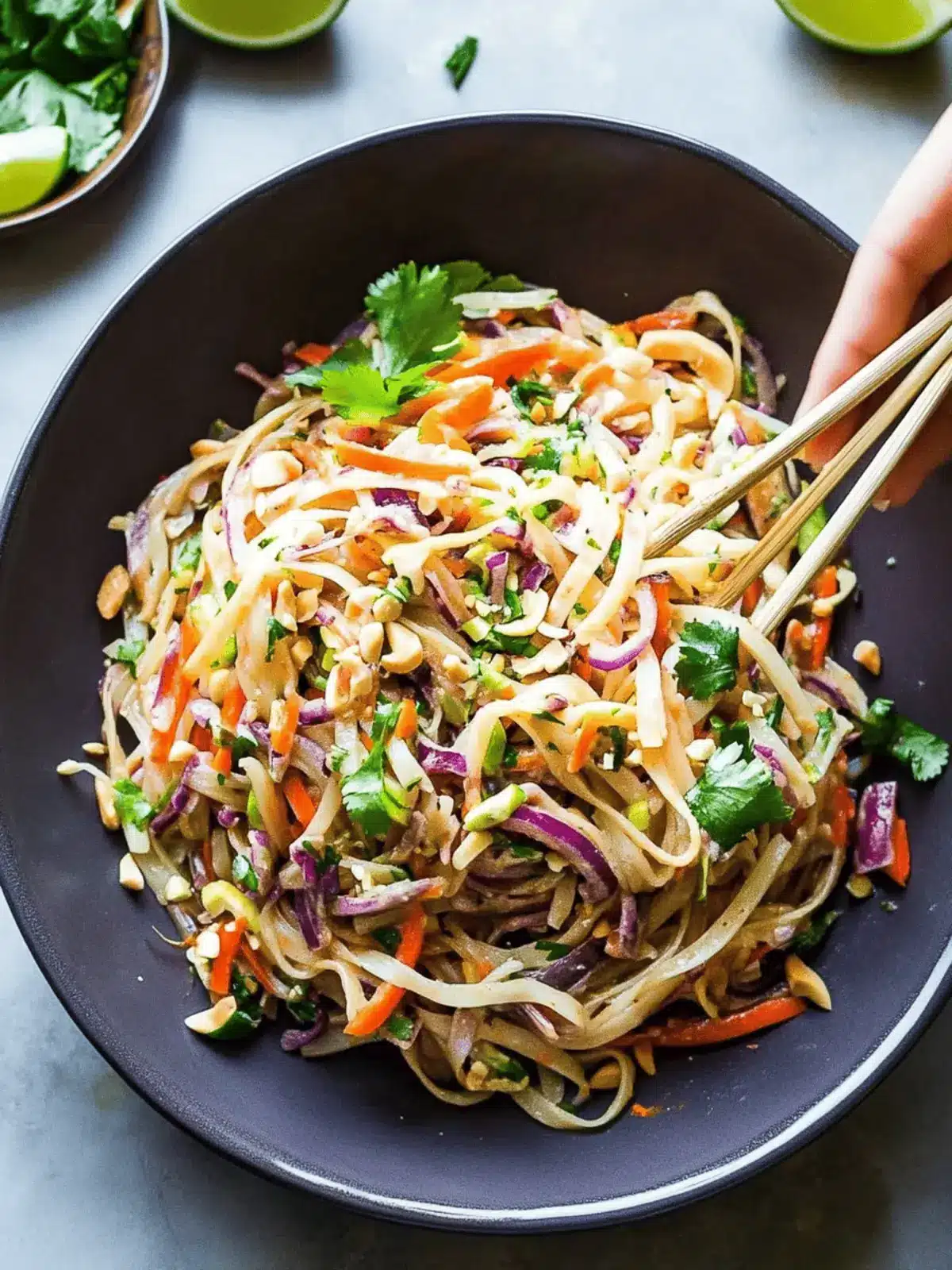 Cold Thai Noodle Salad