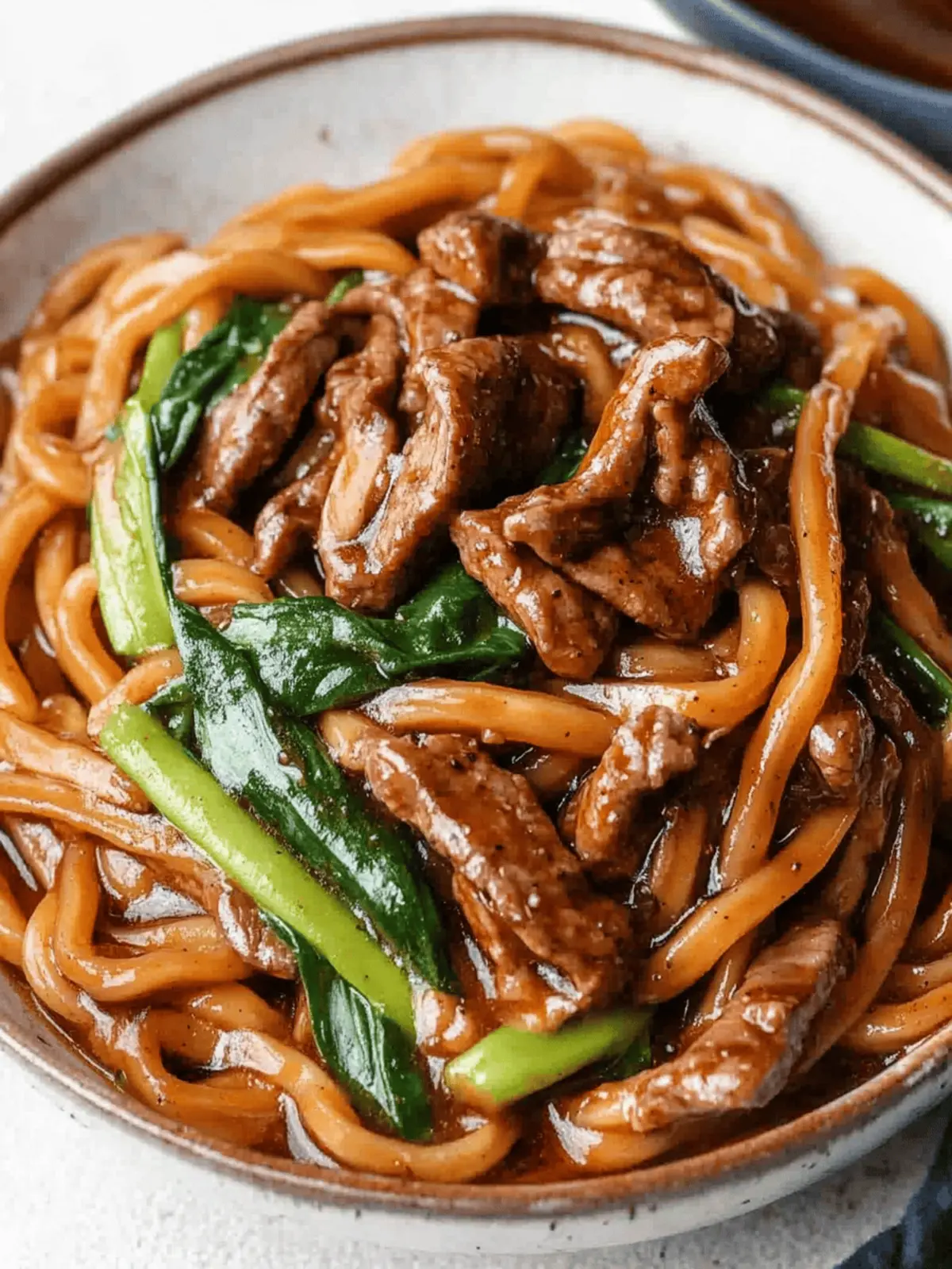 Simple Black Pepper Beef Udon: Quick Comfort Food Bliss