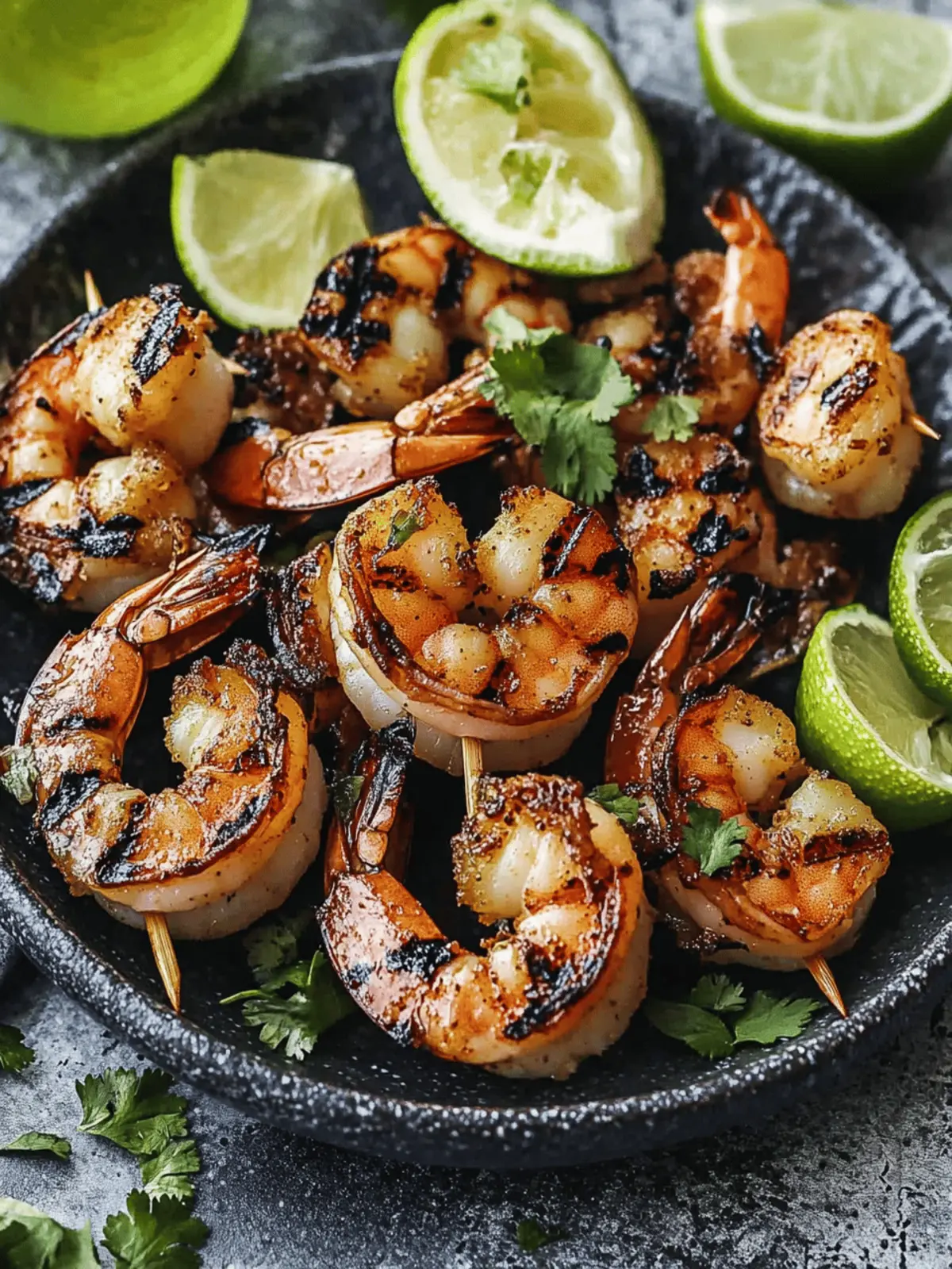 Margarita Grilled Shrimp Skewers