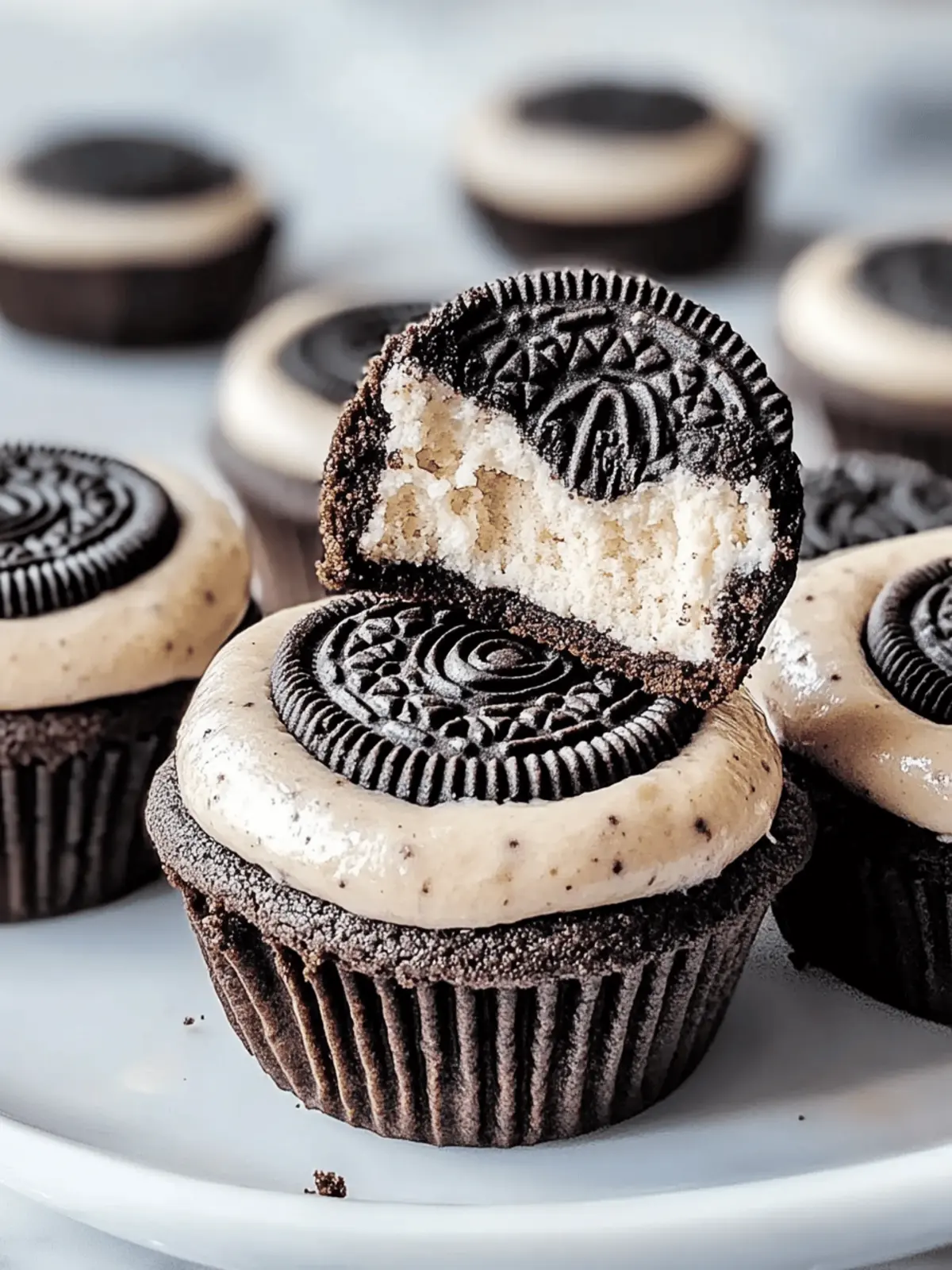 Oreo Cheesecake Cookie Cups