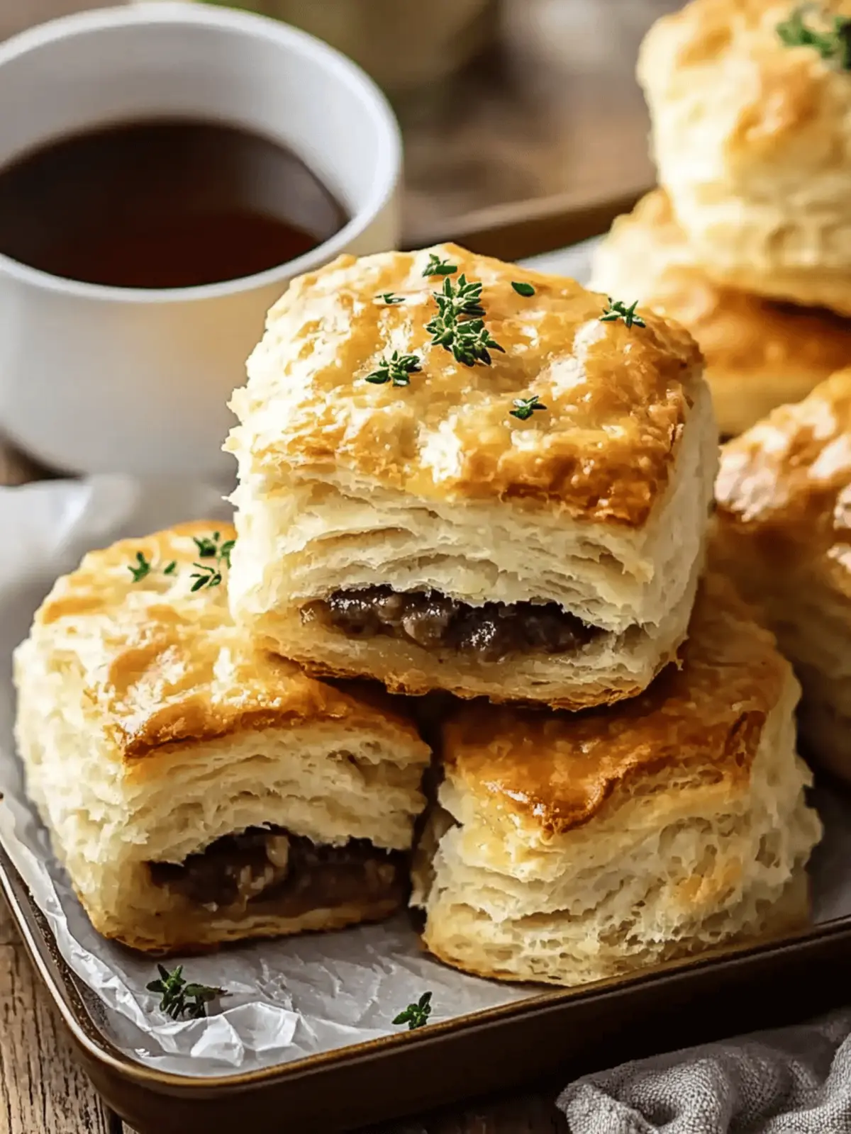 Savory Baked French Dip Biscuits That Everyone Will Love