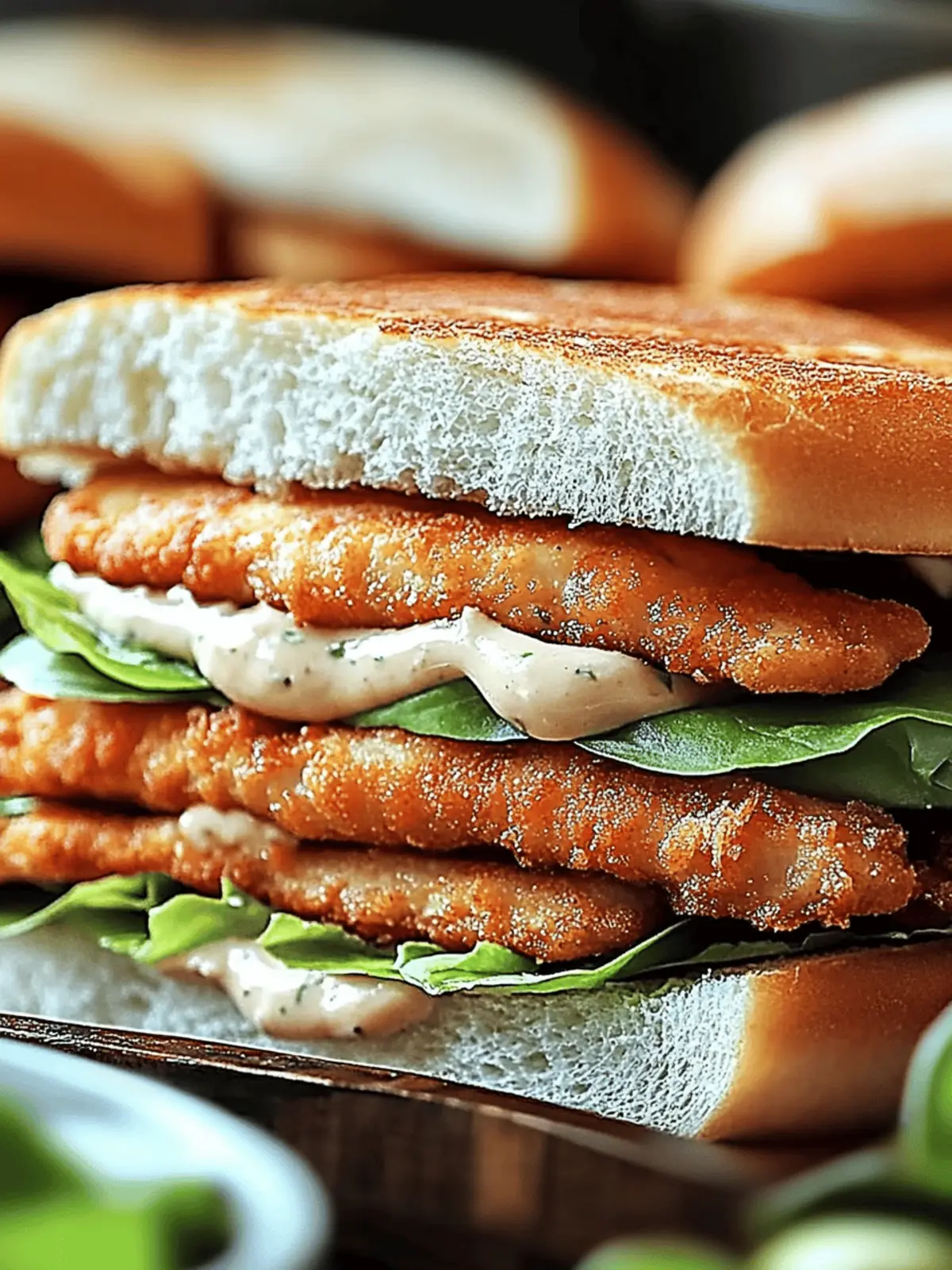 Chicken Sandwich with Garlic Mayo