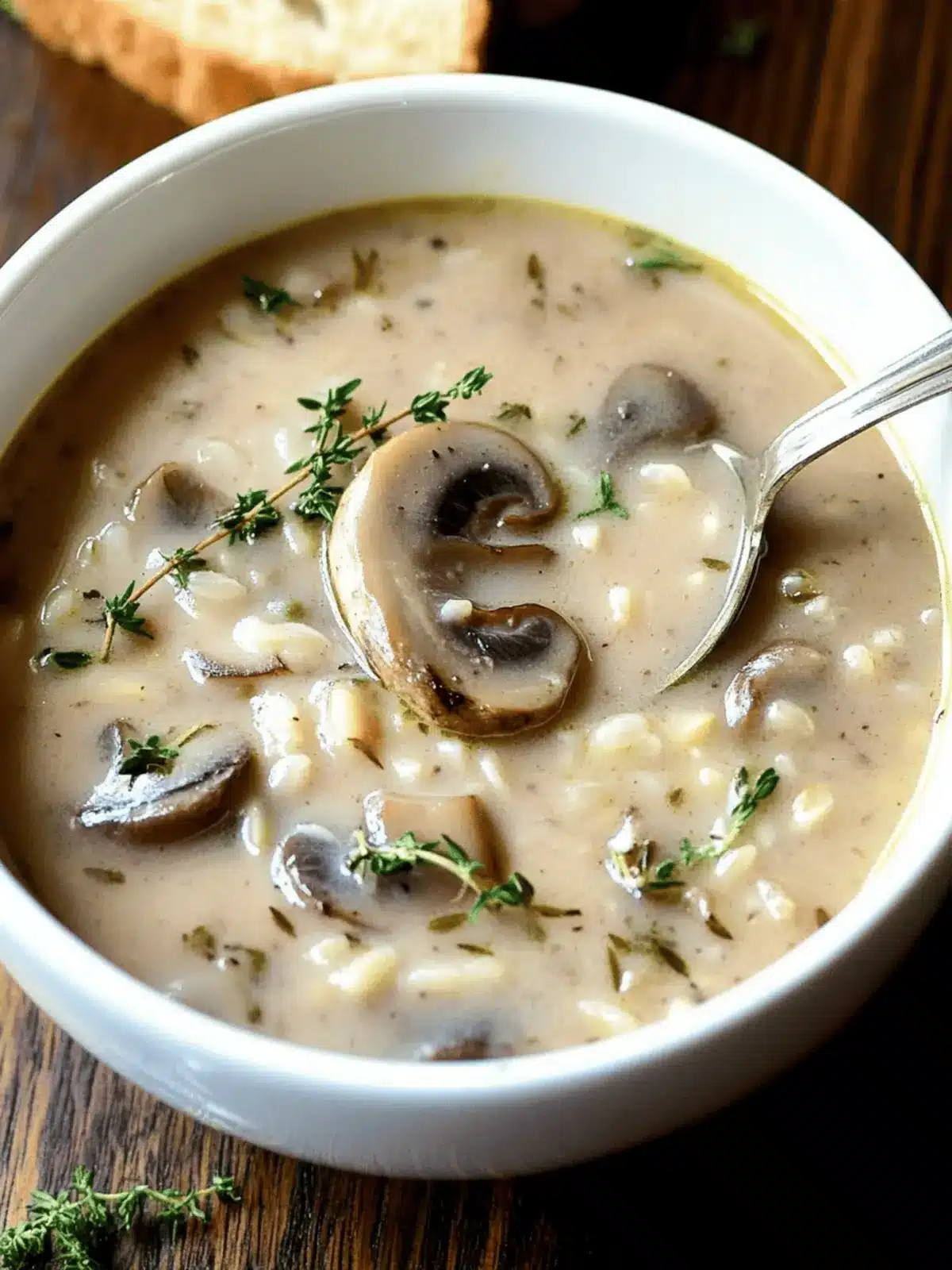 Mushroom Barley Soup