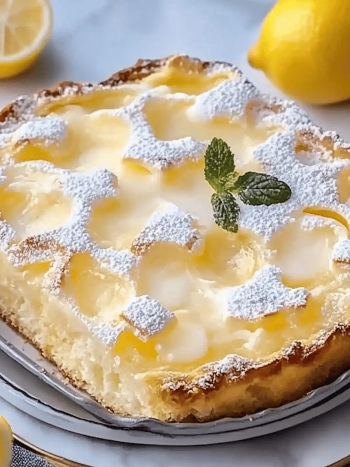 One-Bowl Lemon Dessert