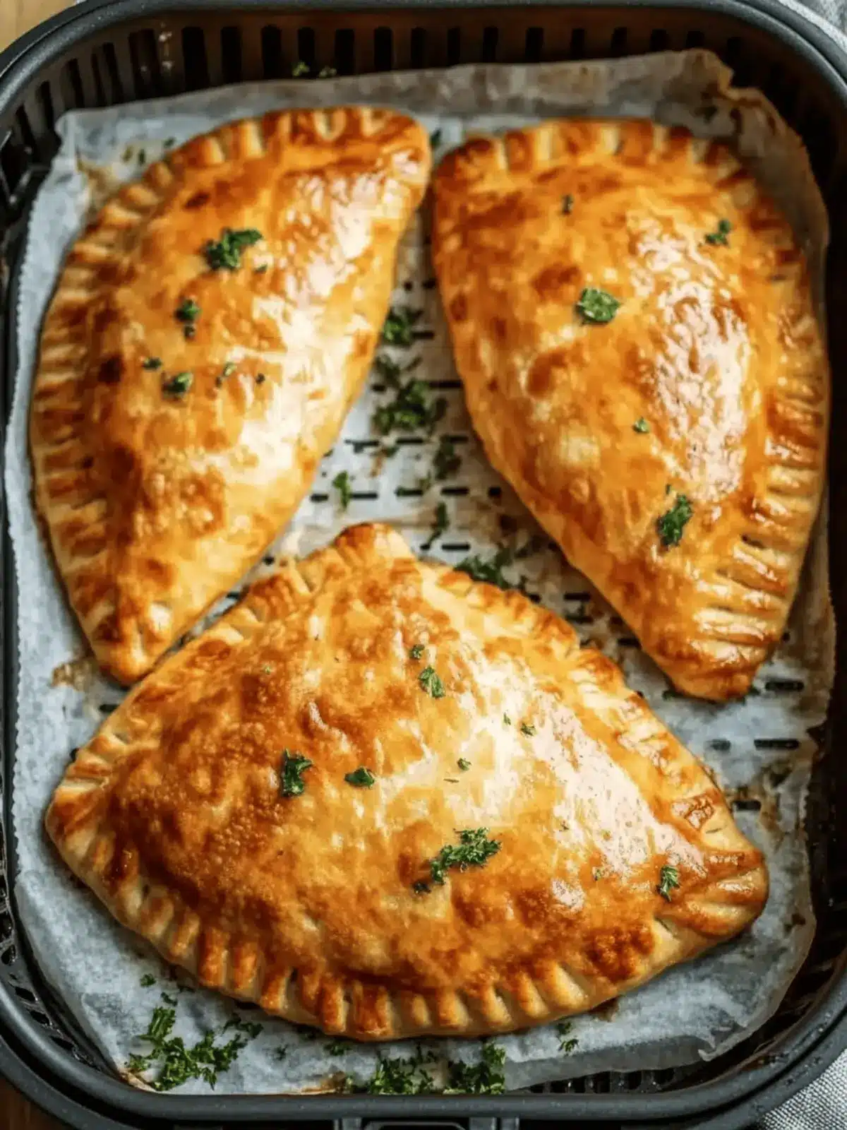 Air Fryer Calzones