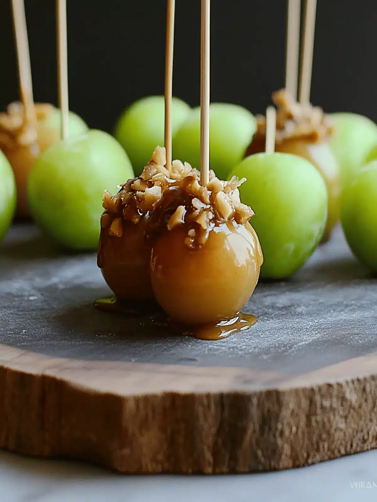 Caramel Apple Grapes