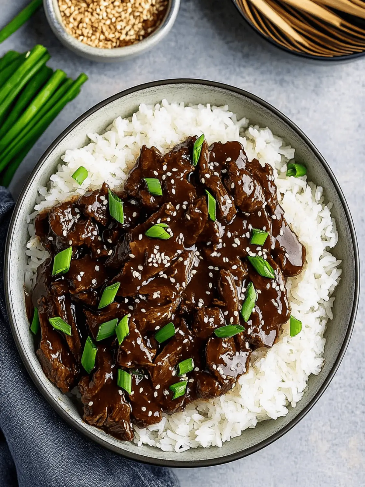 Slow Cooker Mongolian Beef