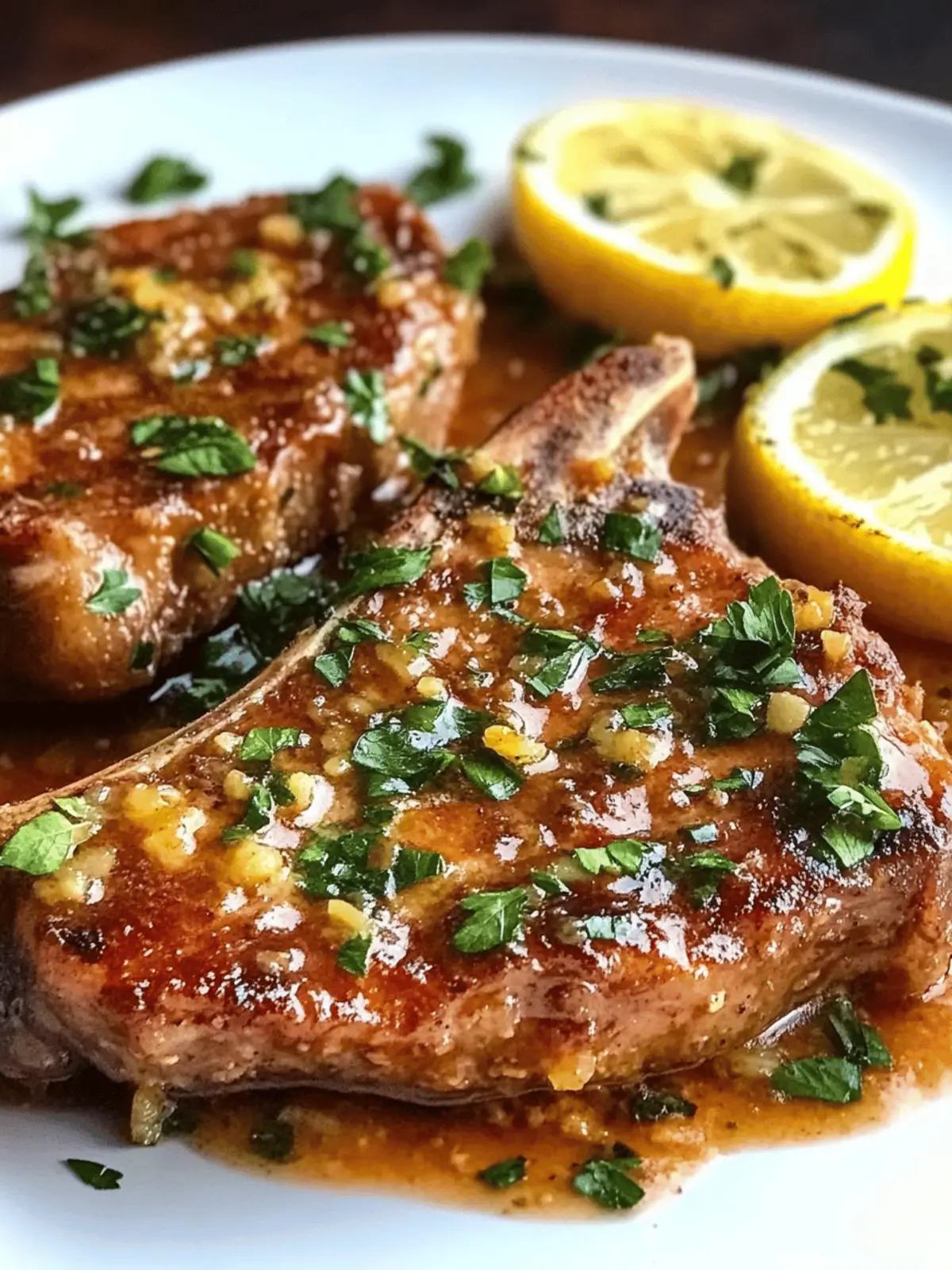 Sicilian Pork Chops