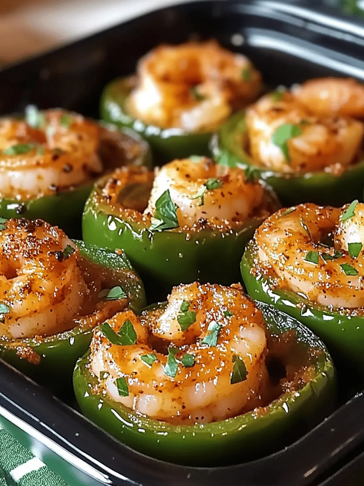 Fiery Cajun Shrimp Stuffed Jalapeños