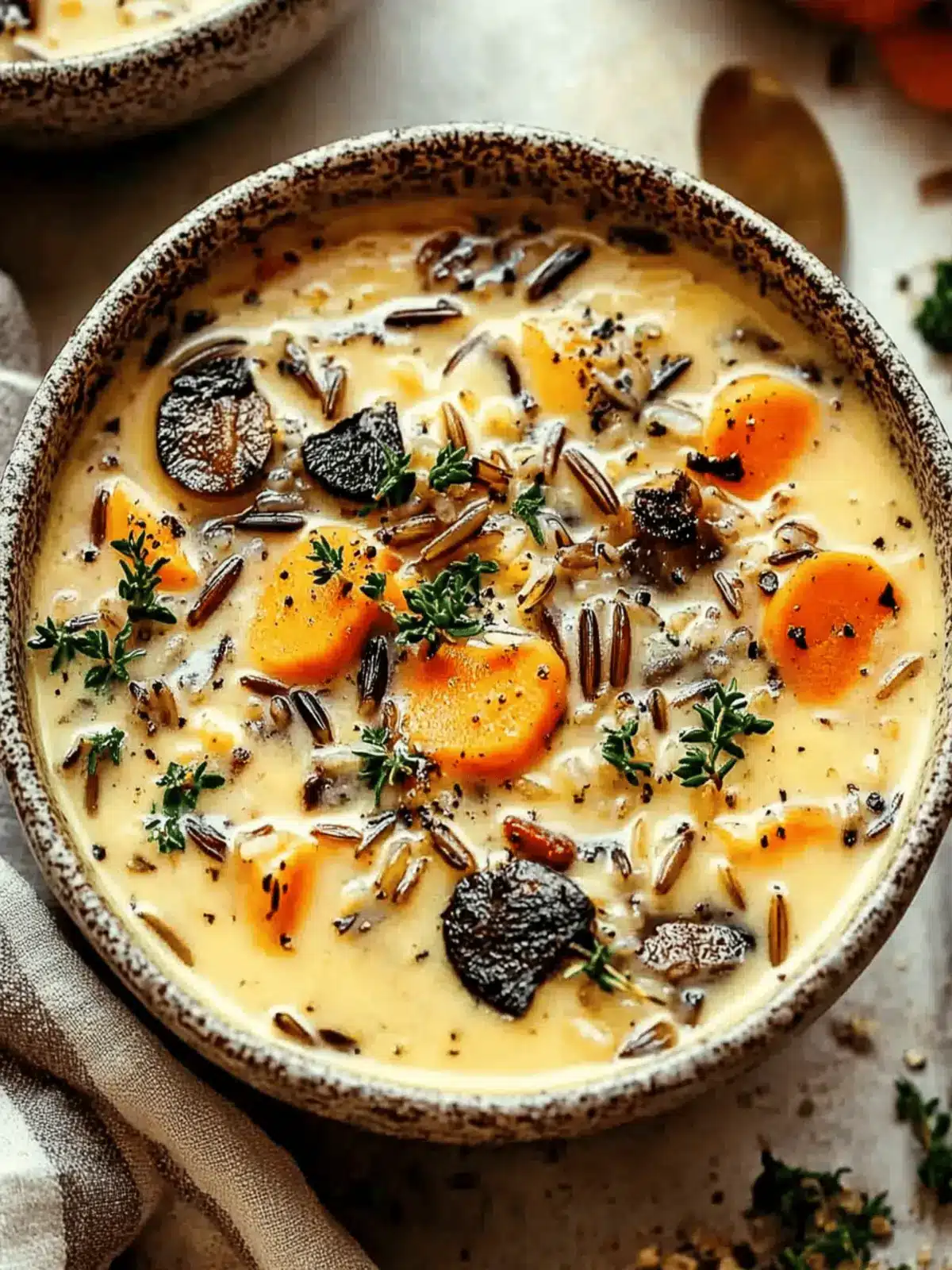 Autumn Wild Rice Soup