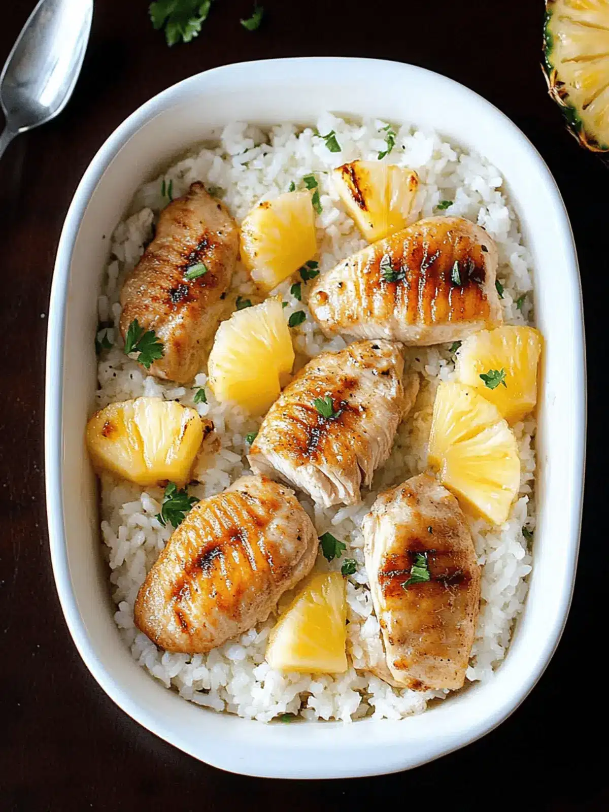 Pineapple Chicken and Rice