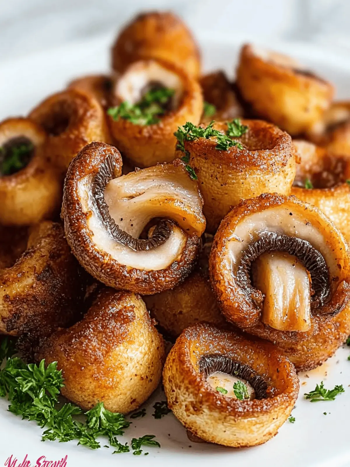Air Fryer Mushrooms
