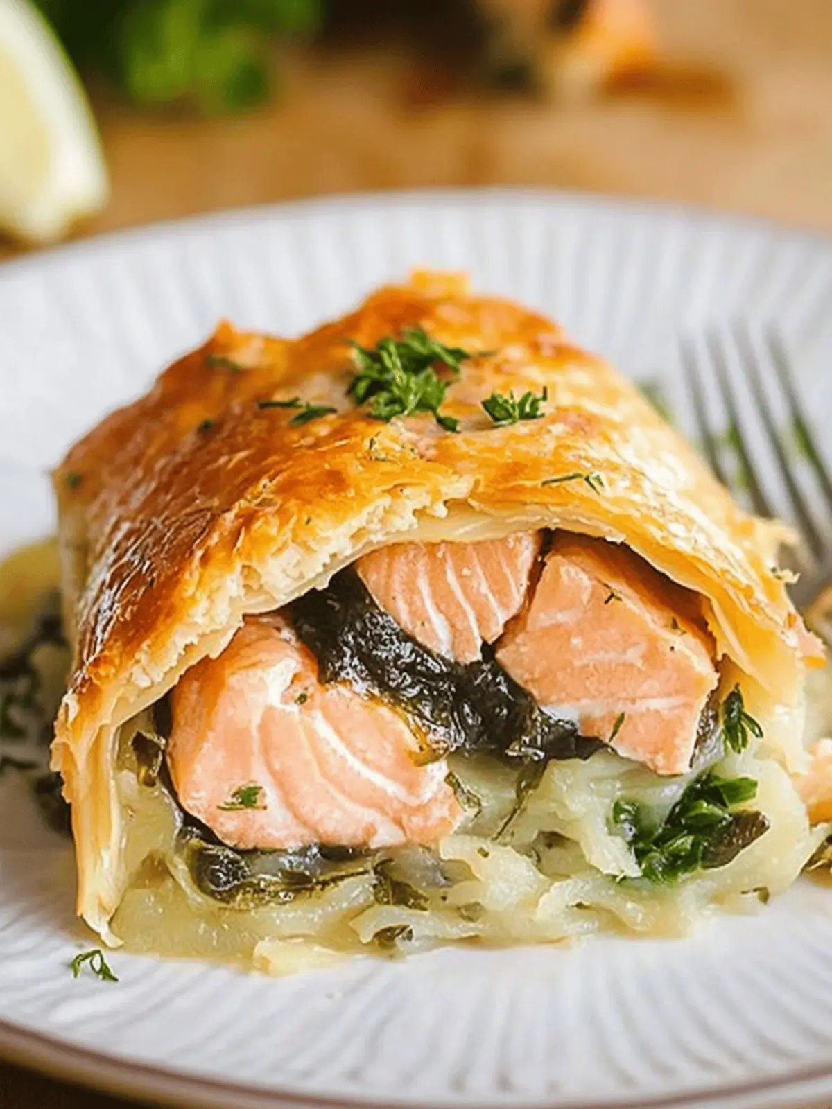 Salmon Coulibiac
