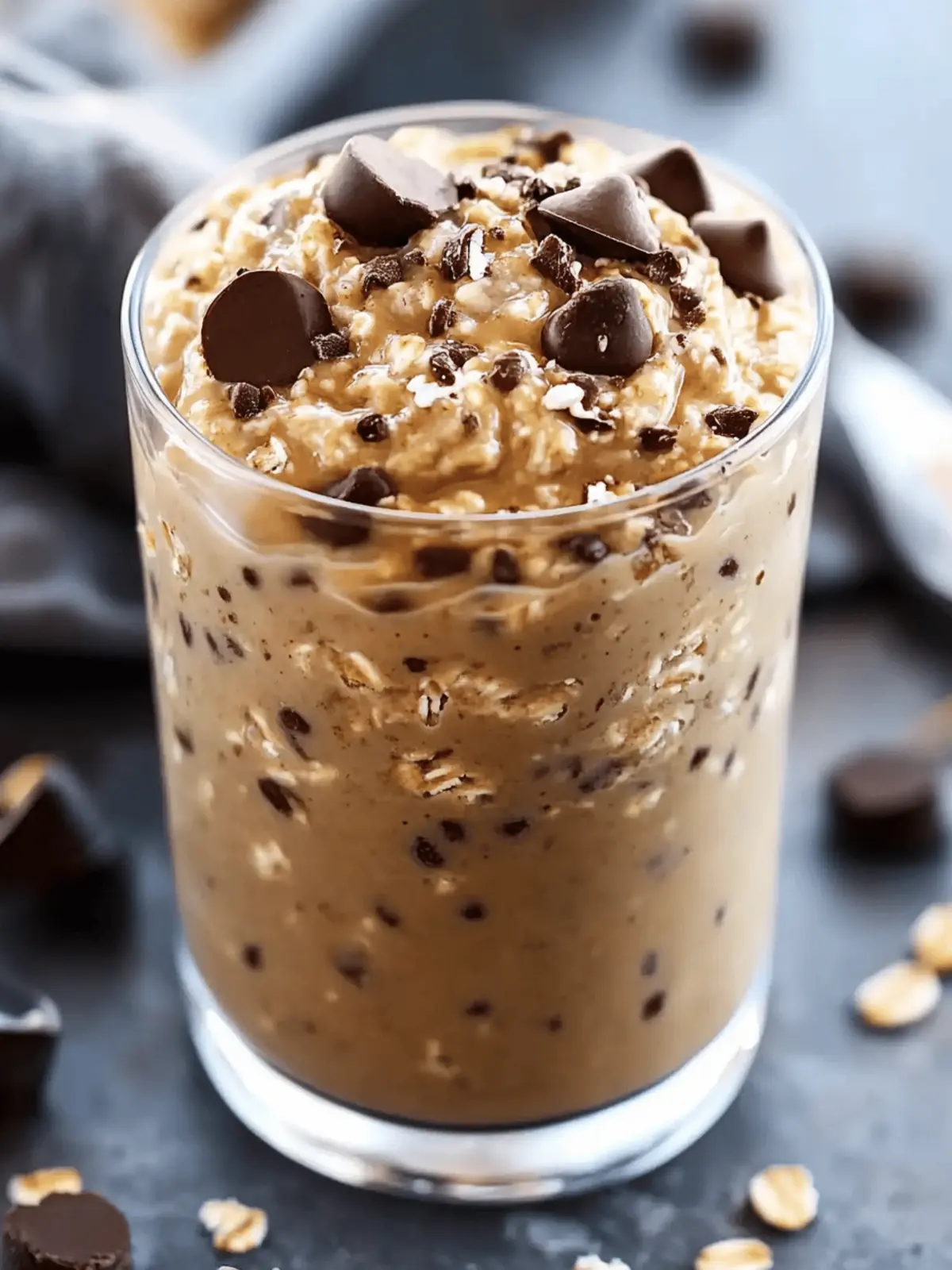 Cookie Dough Overnight Oats