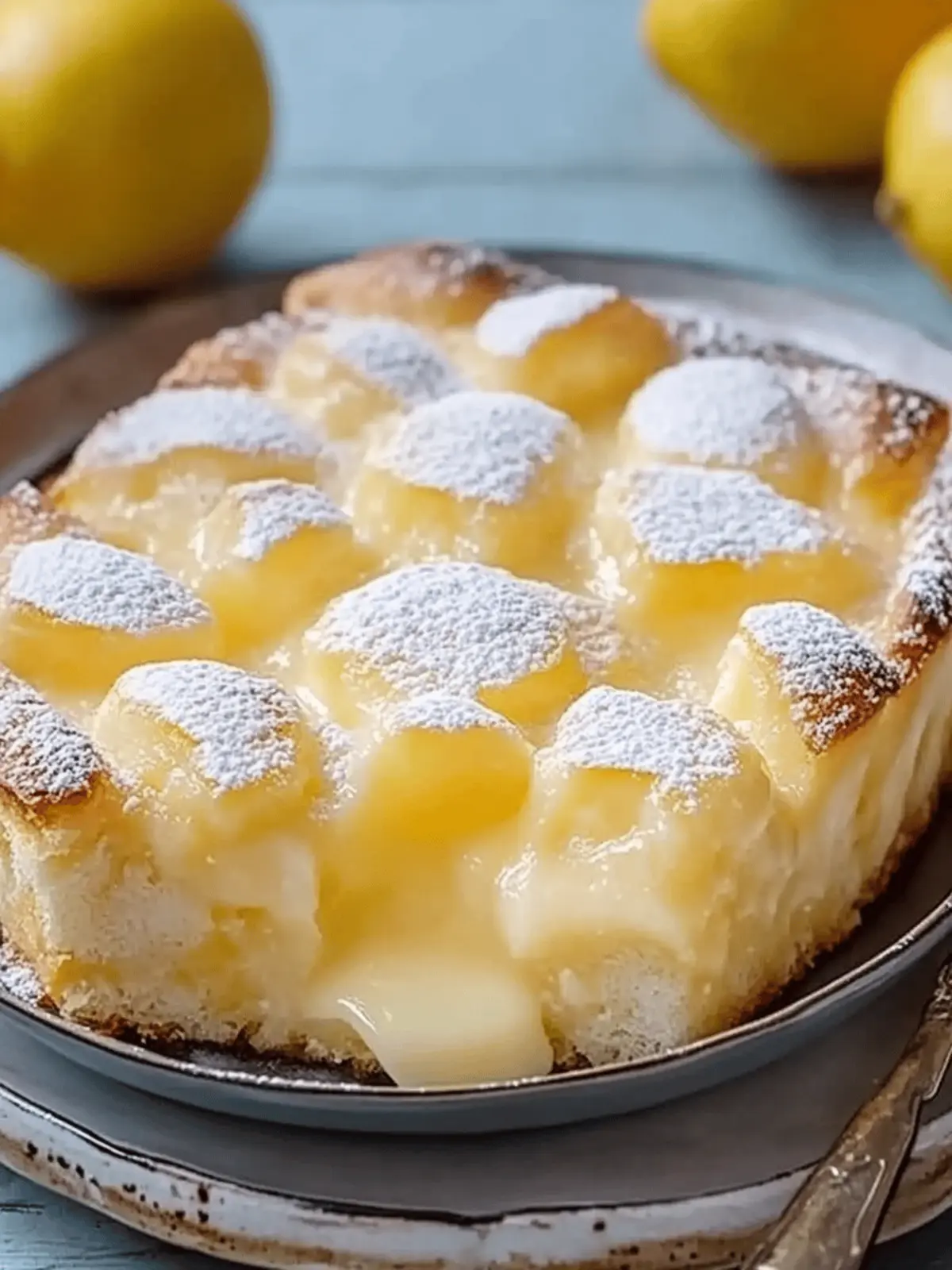 One-Bowl Lemon Dessert