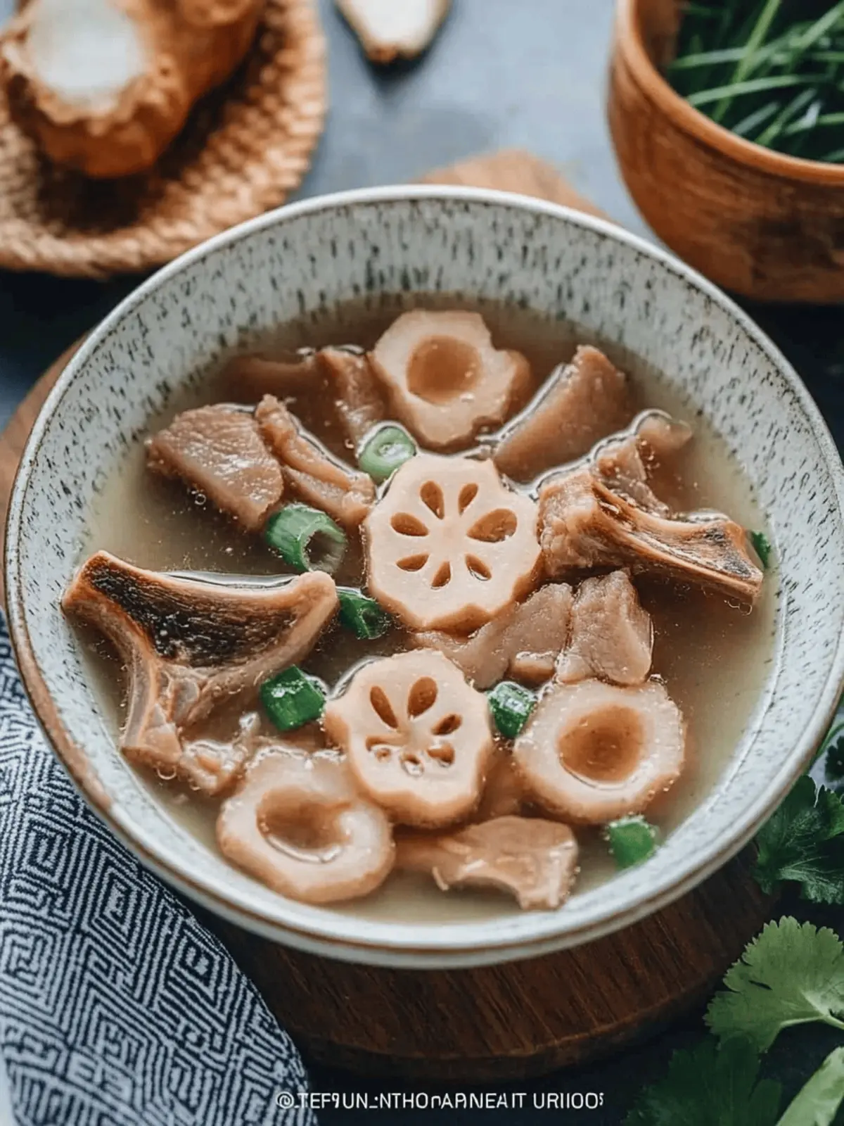 Lotus Root Soup With Pork Ribs