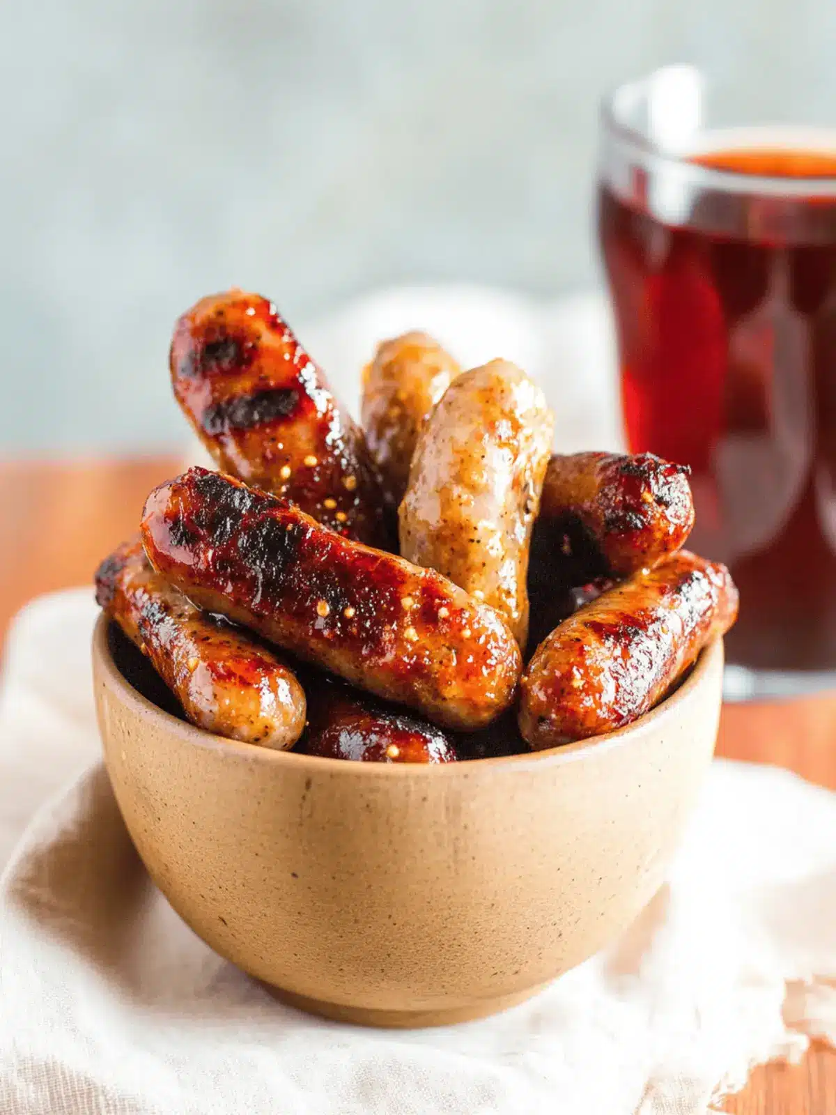 Honey & Mustard Cocktail Sausages
