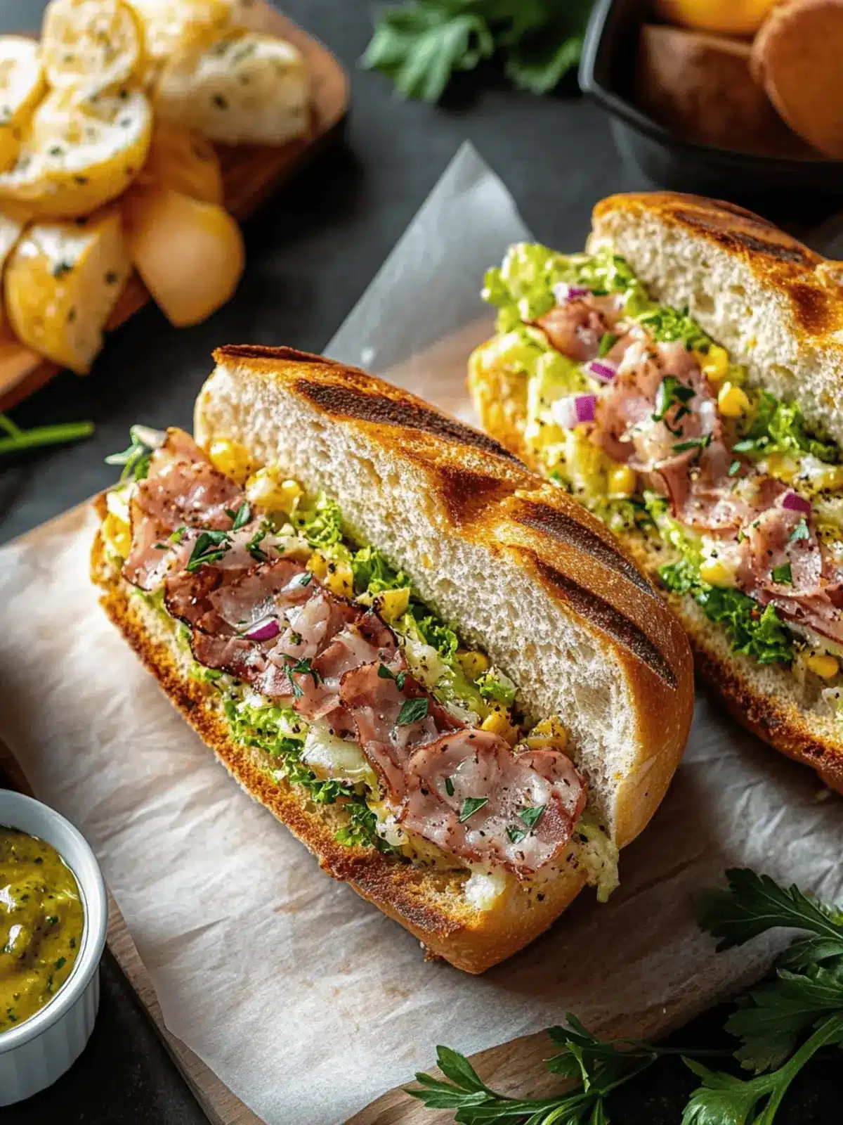 Mouthwatering Cuban Garlic Bread Sandwiches You’ll Crave Cuban Garlic Bread Sandwiches