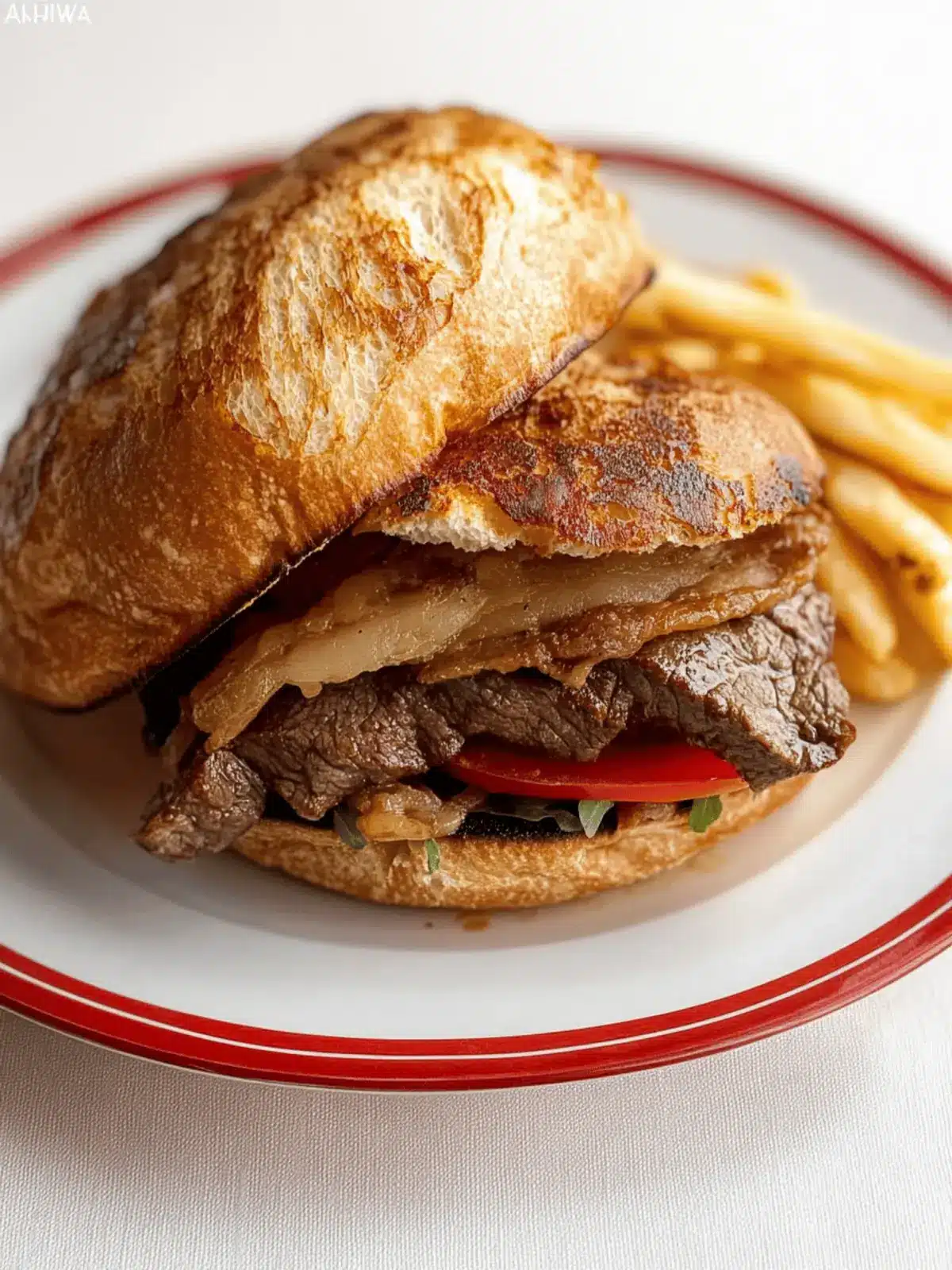 Portuguese Steak Sandwich