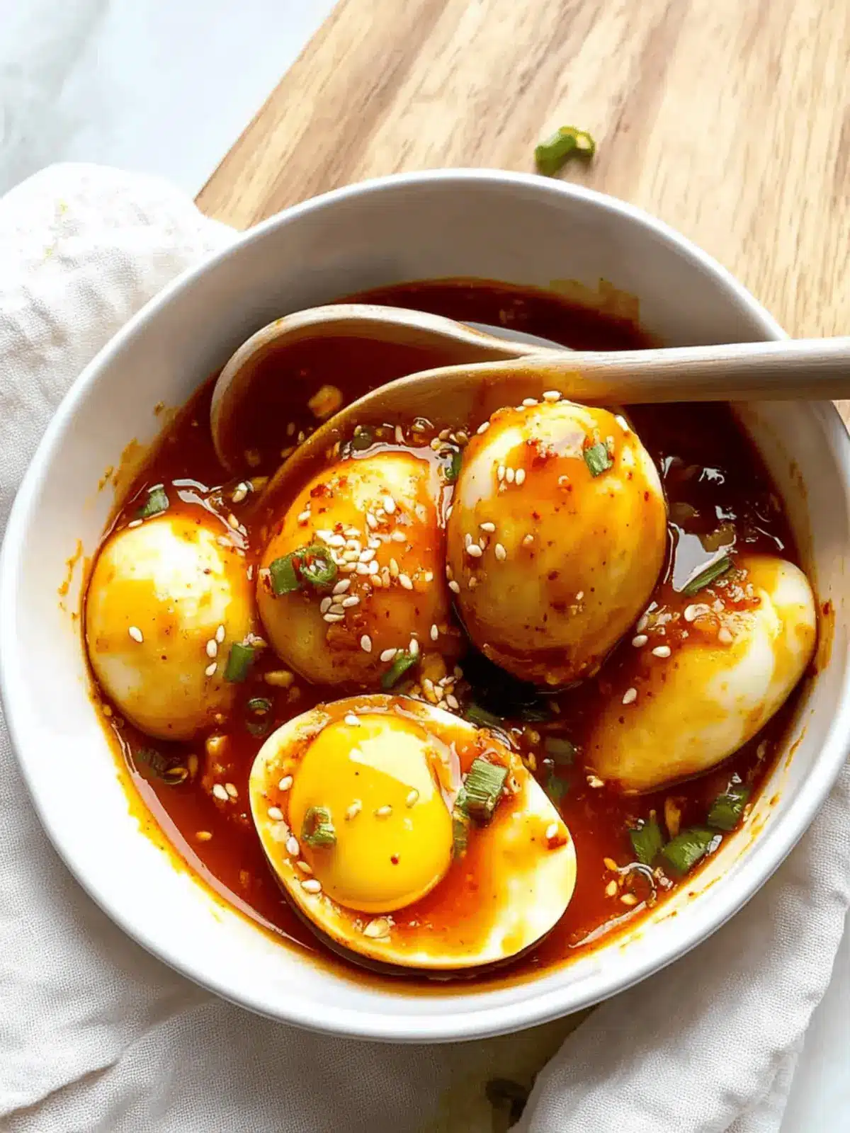 Spicy Gochujang Eggs