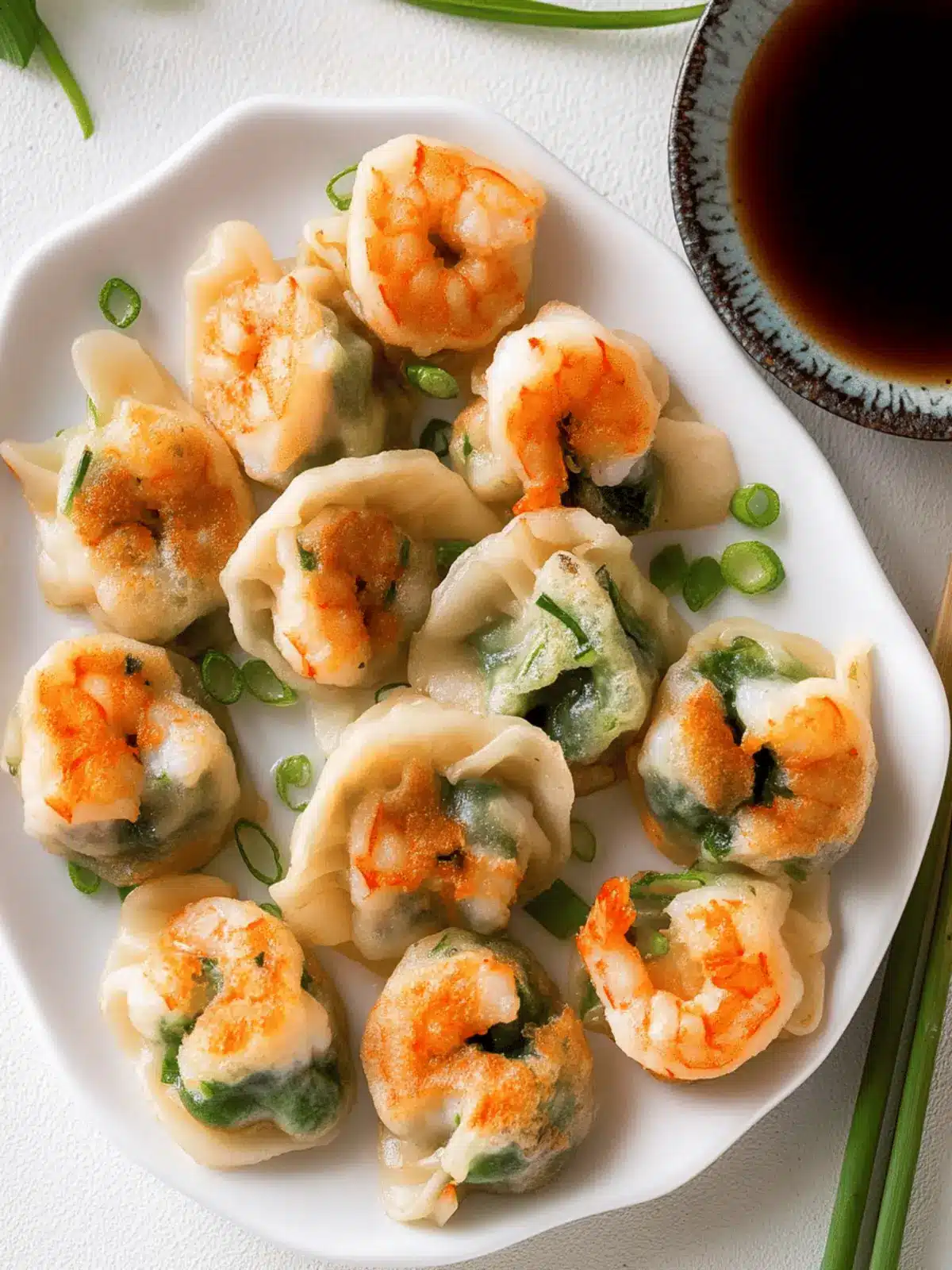 Shrimp and Chive Dumplings